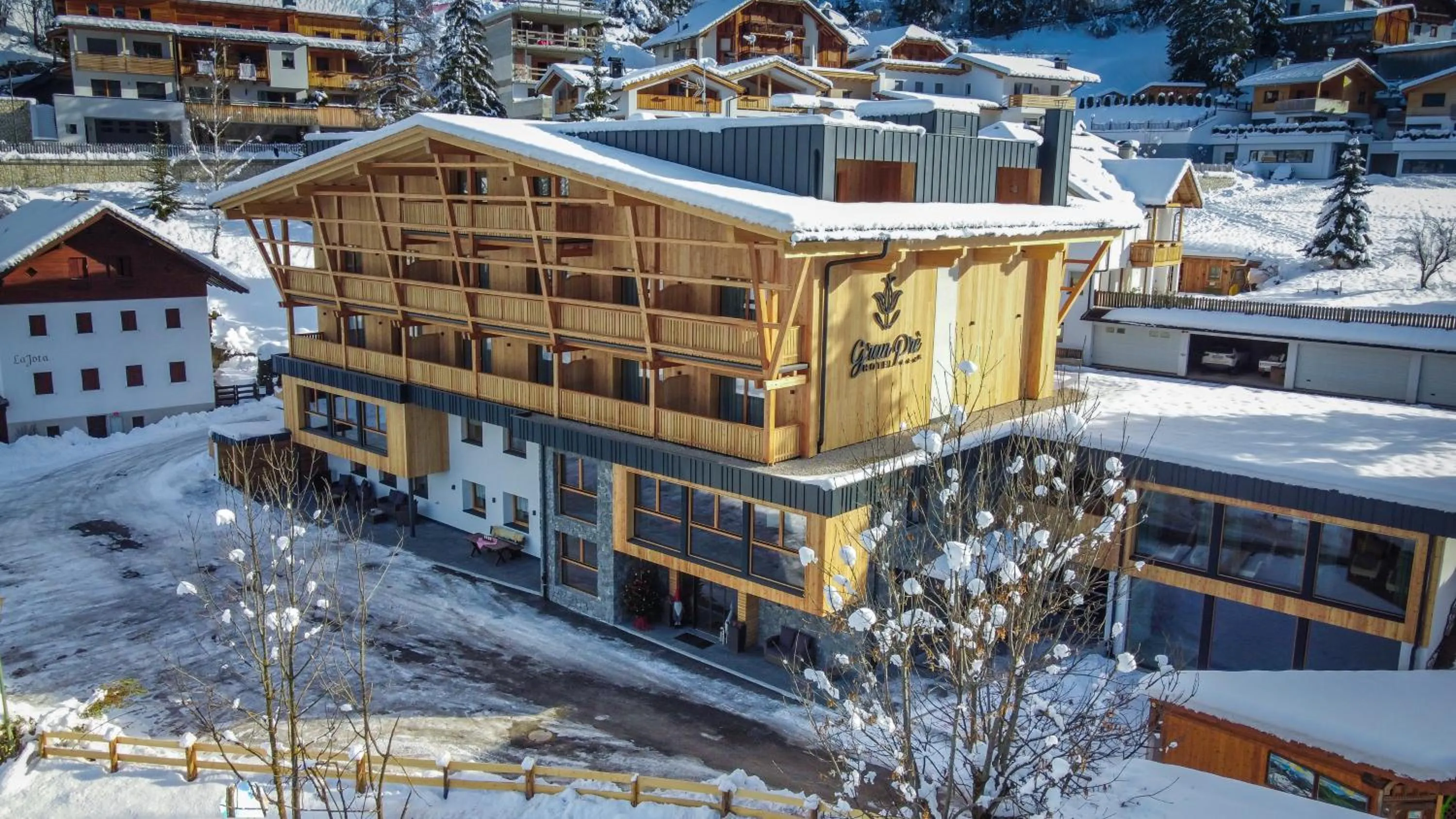 Property building in Hotel Gran Pre