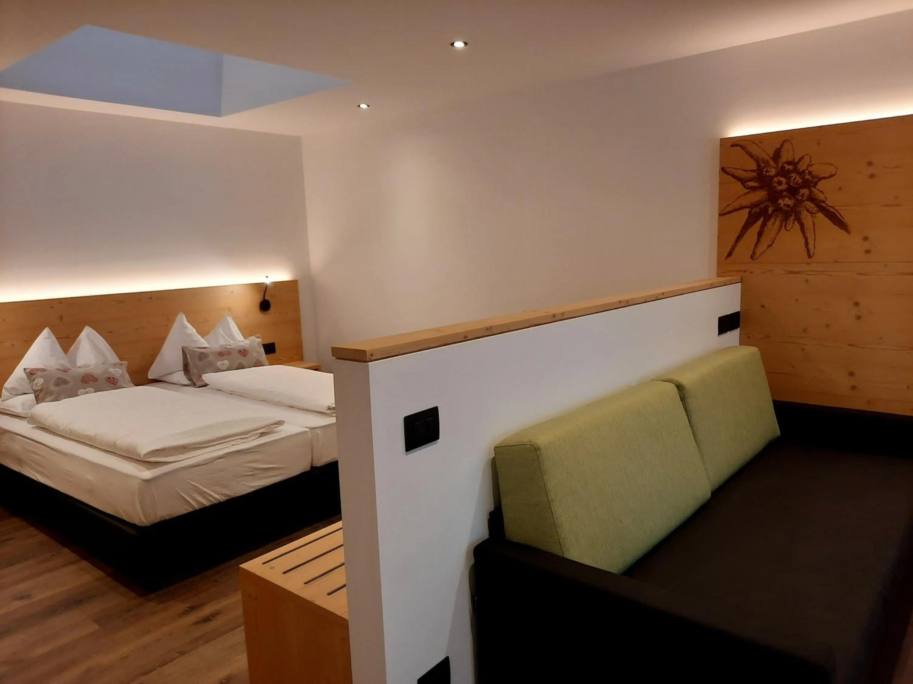 Bed in Hotel Gran Pre