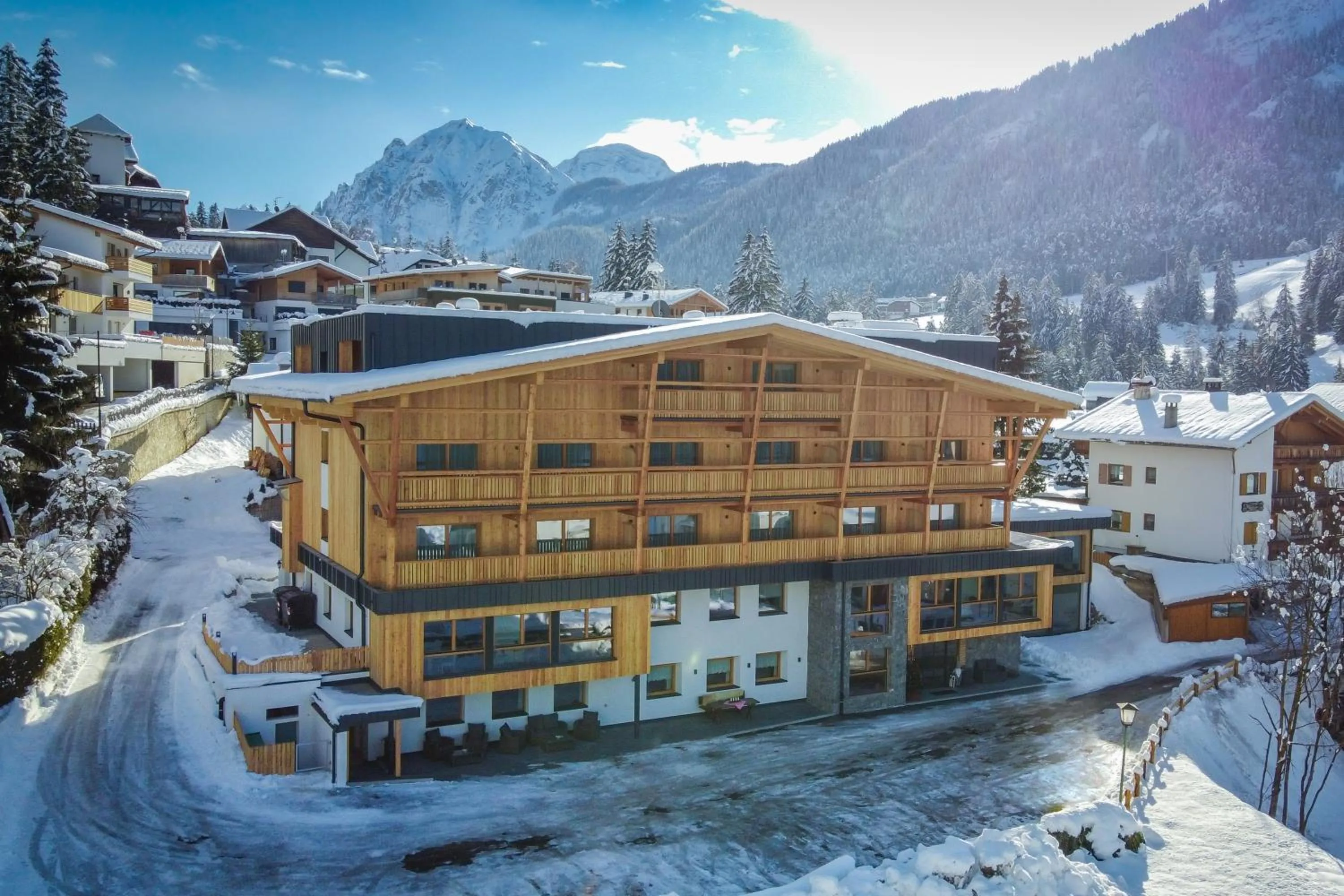 Property building in Hotel Gran Pre