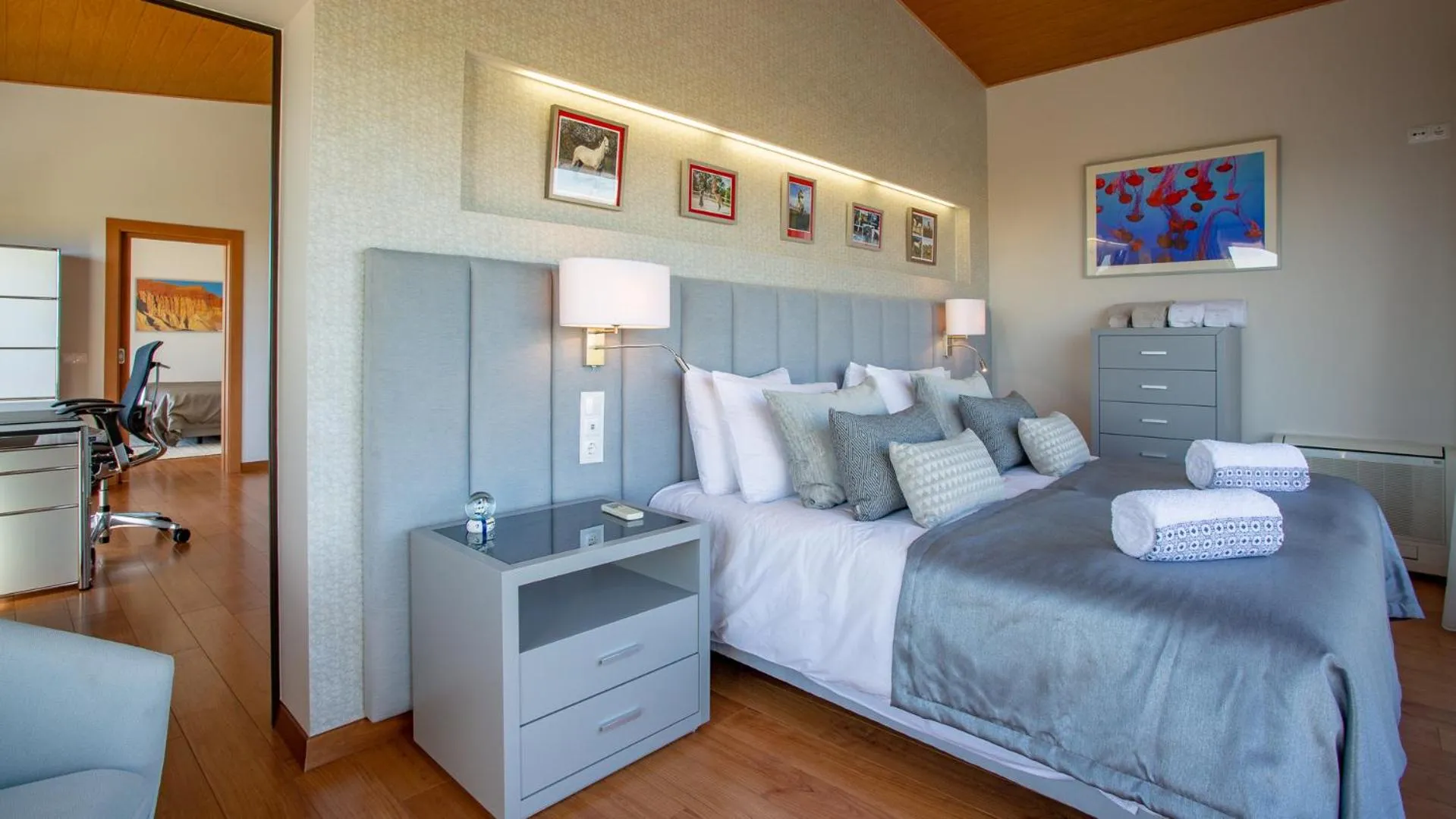 Bed in Villa Mebahel - Boliqueime