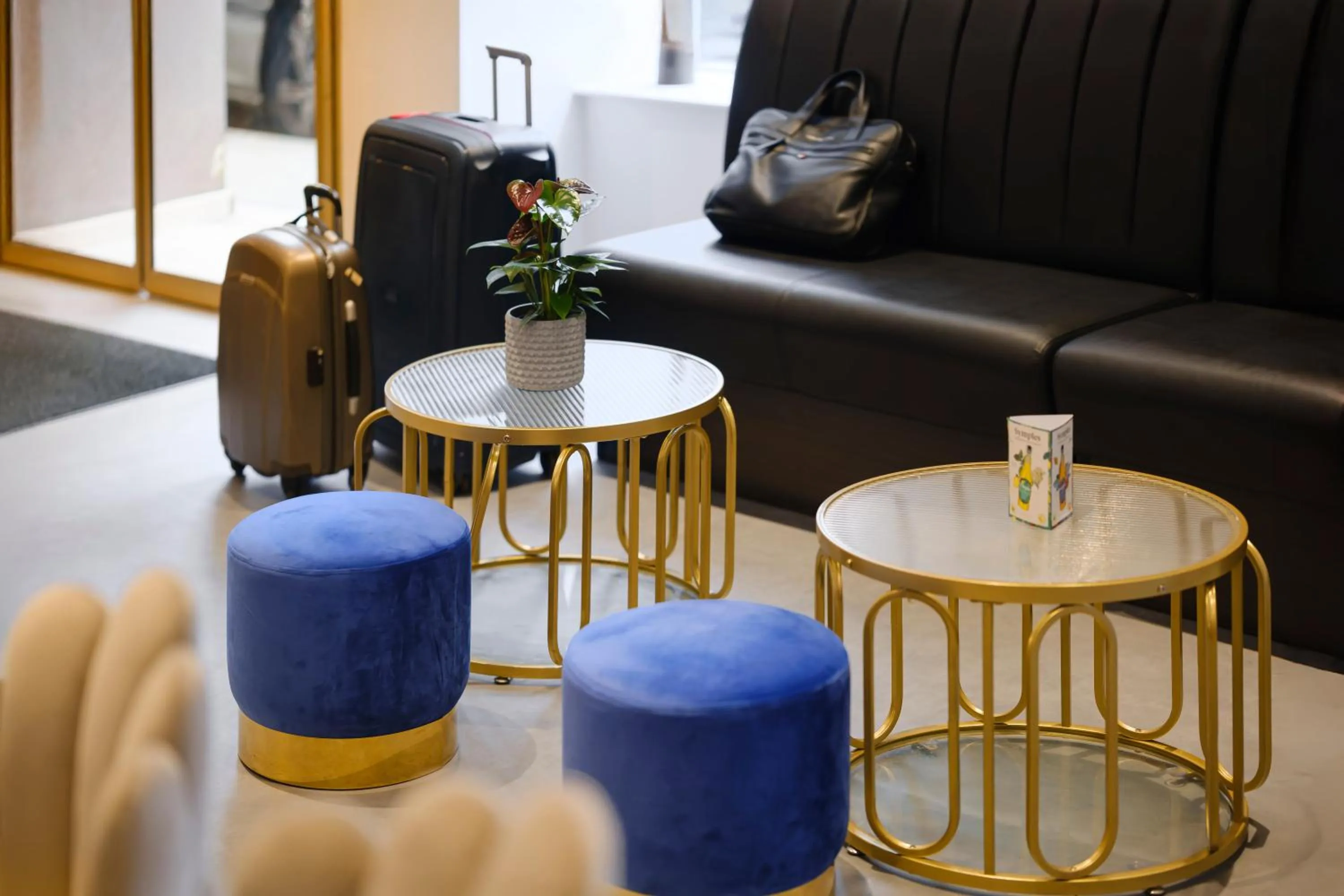 Lobby or reception in Hôtel du Parc Thionville Centre