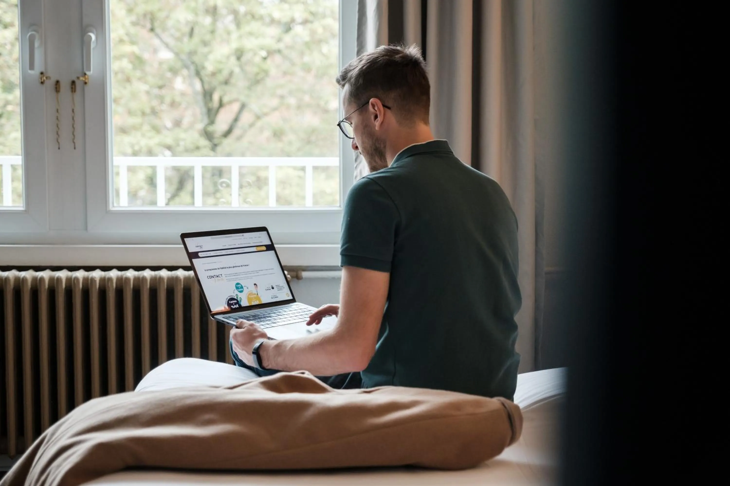 Photo of the whole room, Bed in Hôtel du Parc Thionville Centre