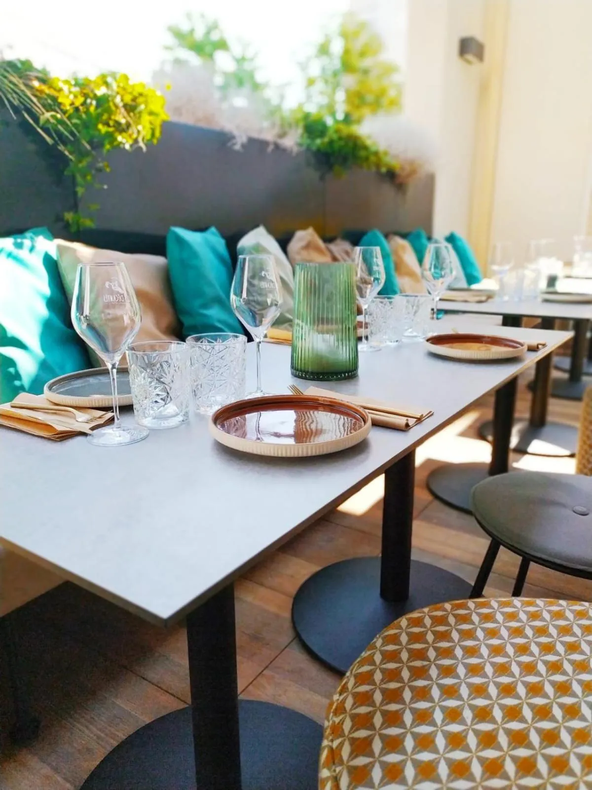 Patio in Novotel Bordeaux Centre Ville