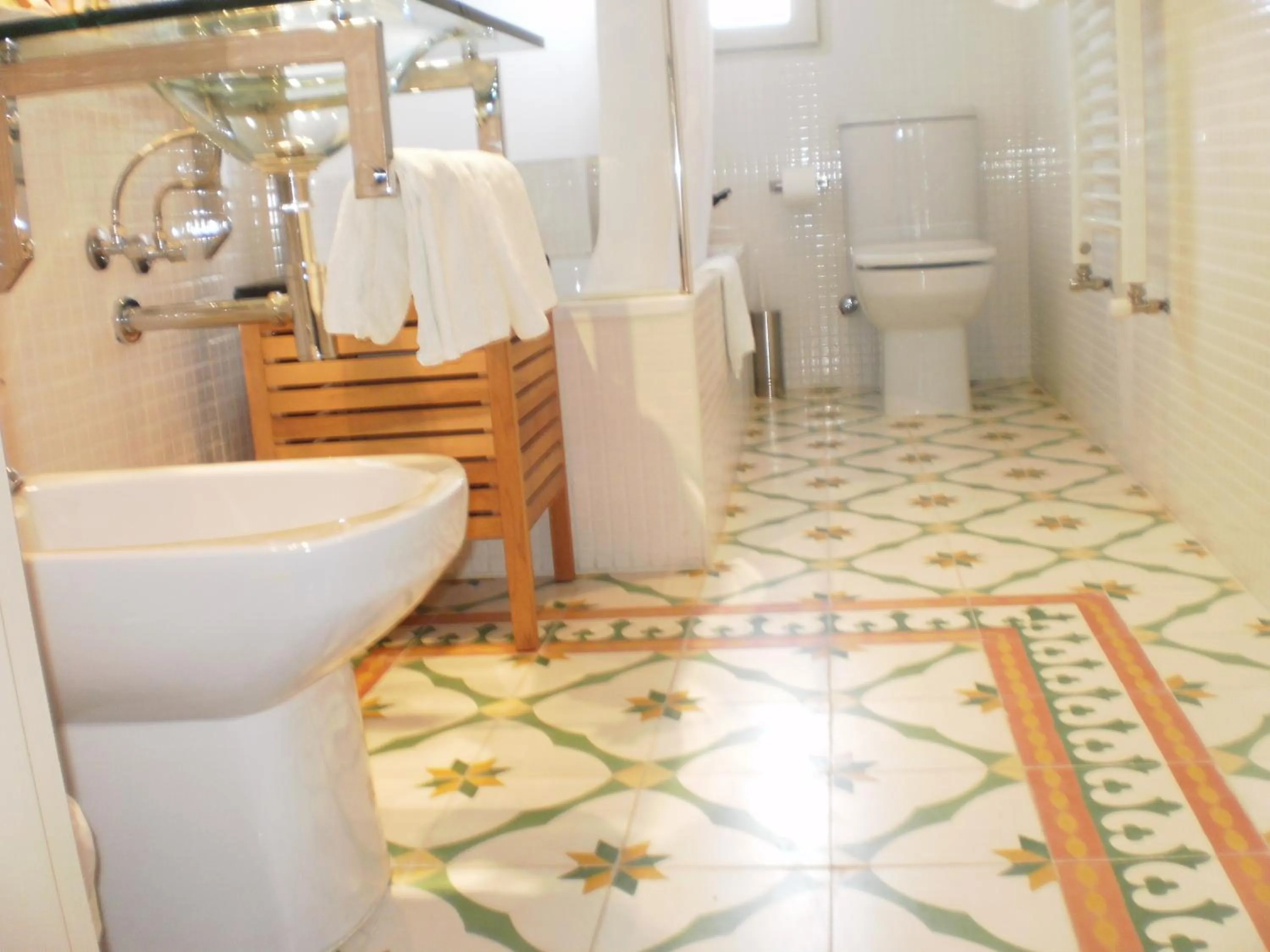 Bathroom in Hotel Santa Coloma del Camino