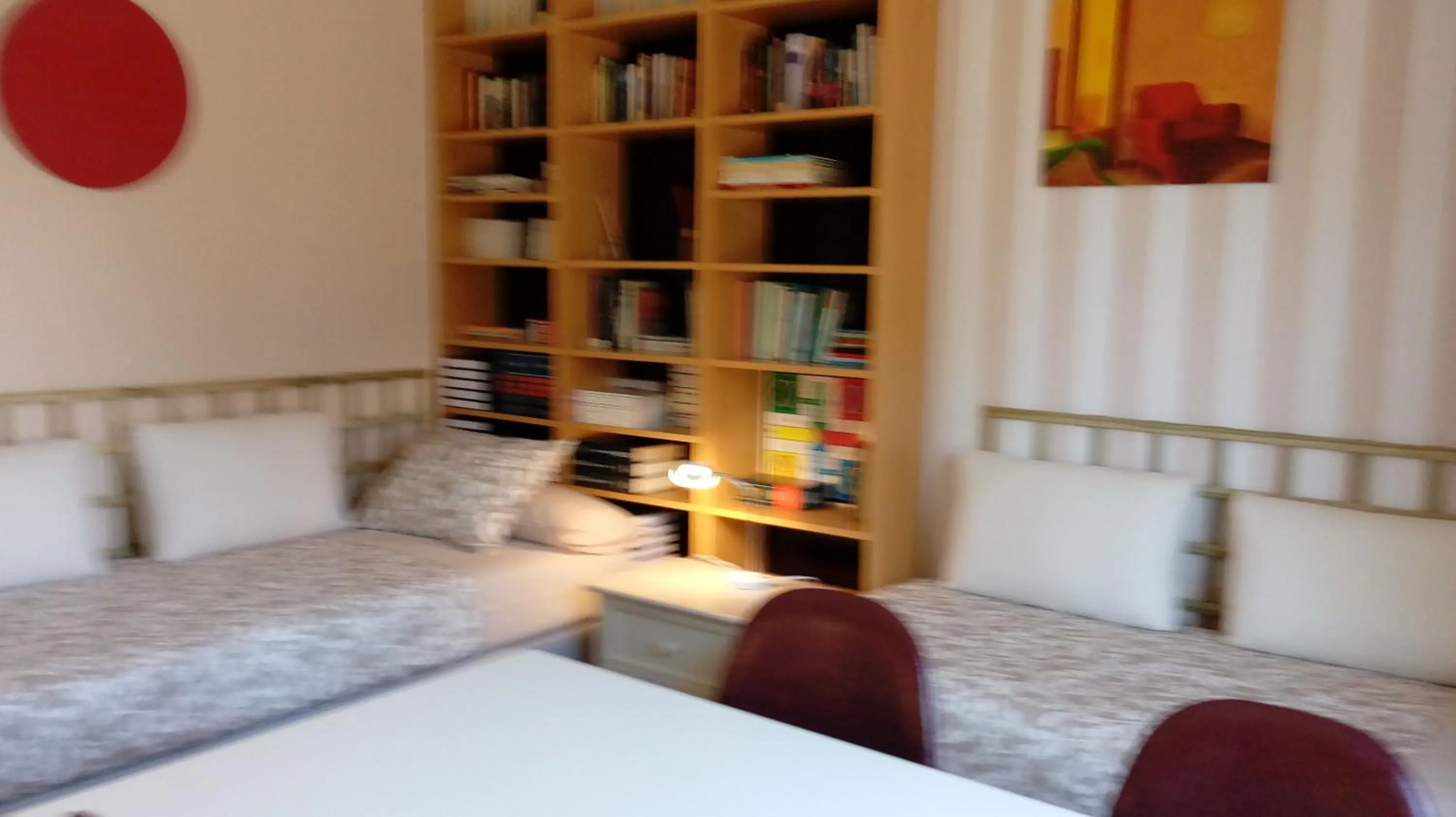 Decorative detail, Bed in Hotel Santa Coloma del Camino