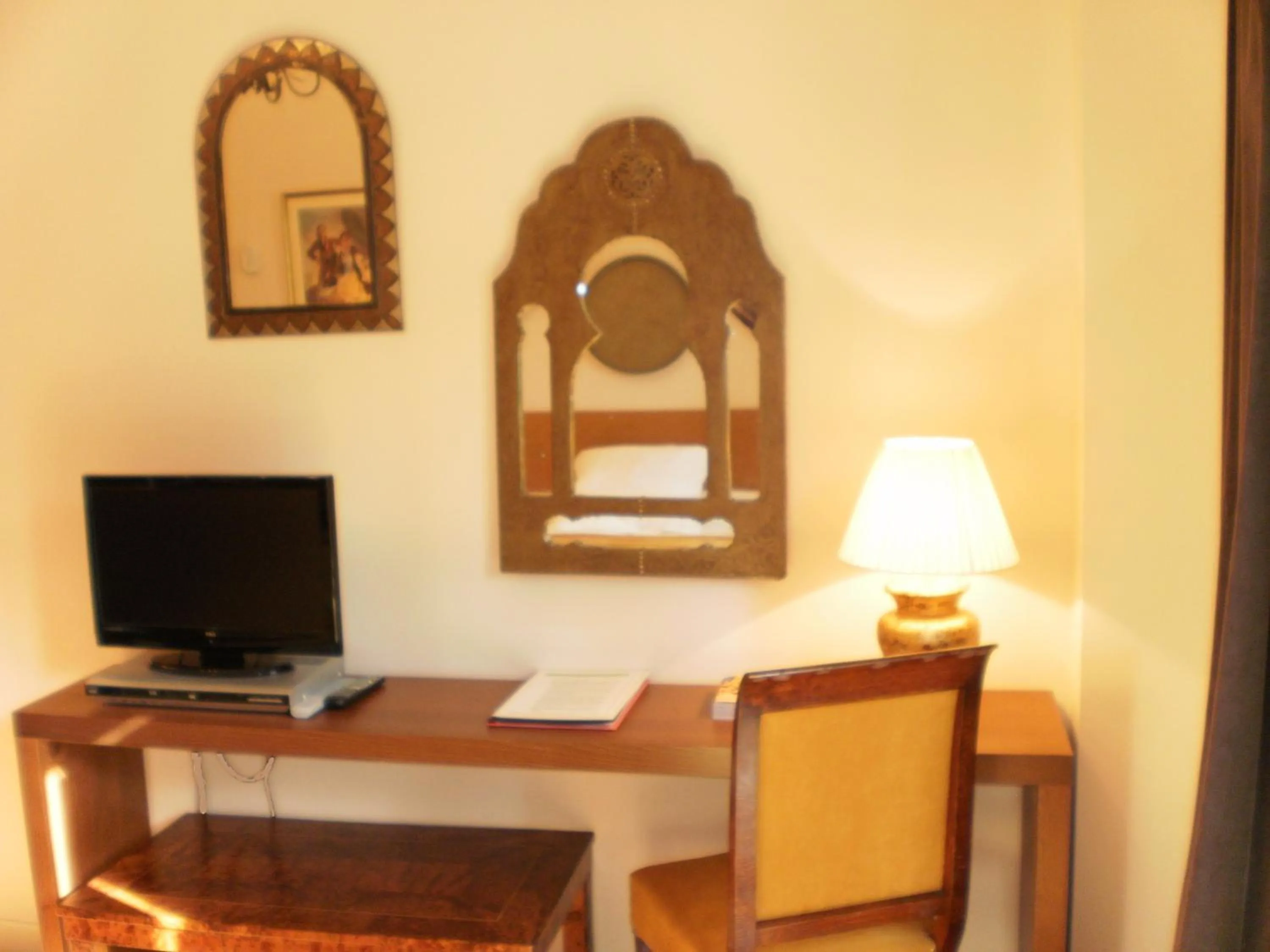 Decorative detail in Hotel Santa Coloma del Camino