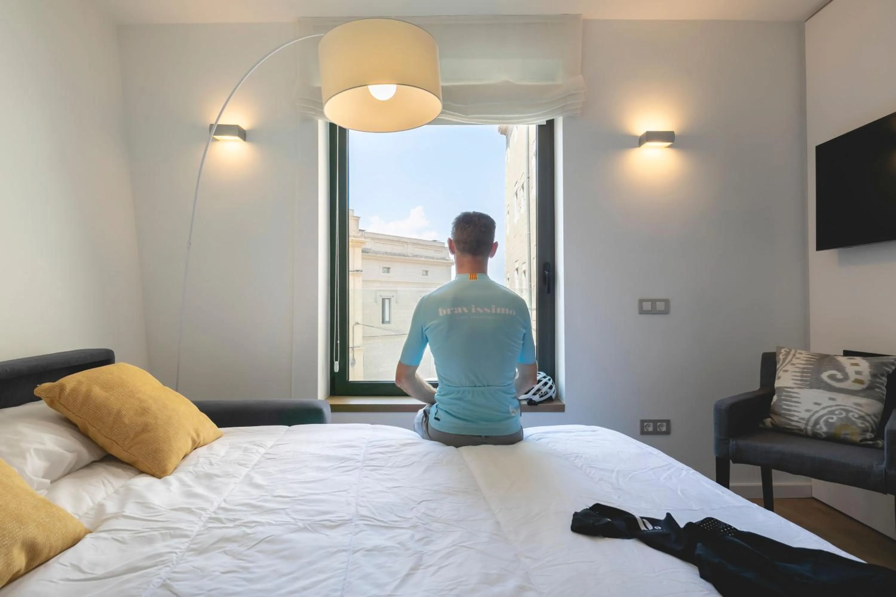 Bed in Bravissimo Portal Nou, with private garage