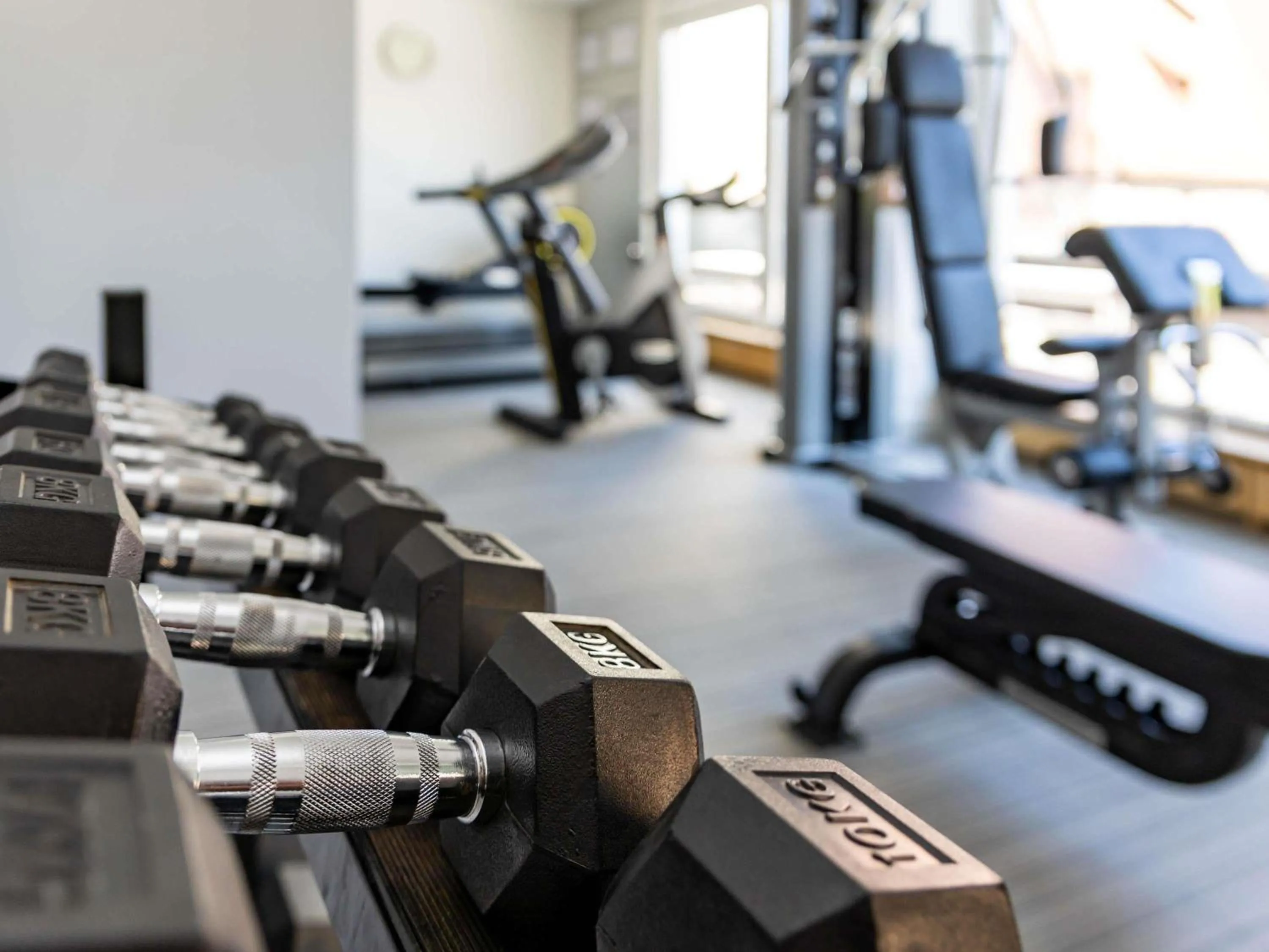 Fitness centre/facilities in Sofitel Strasbourg Grande Ile