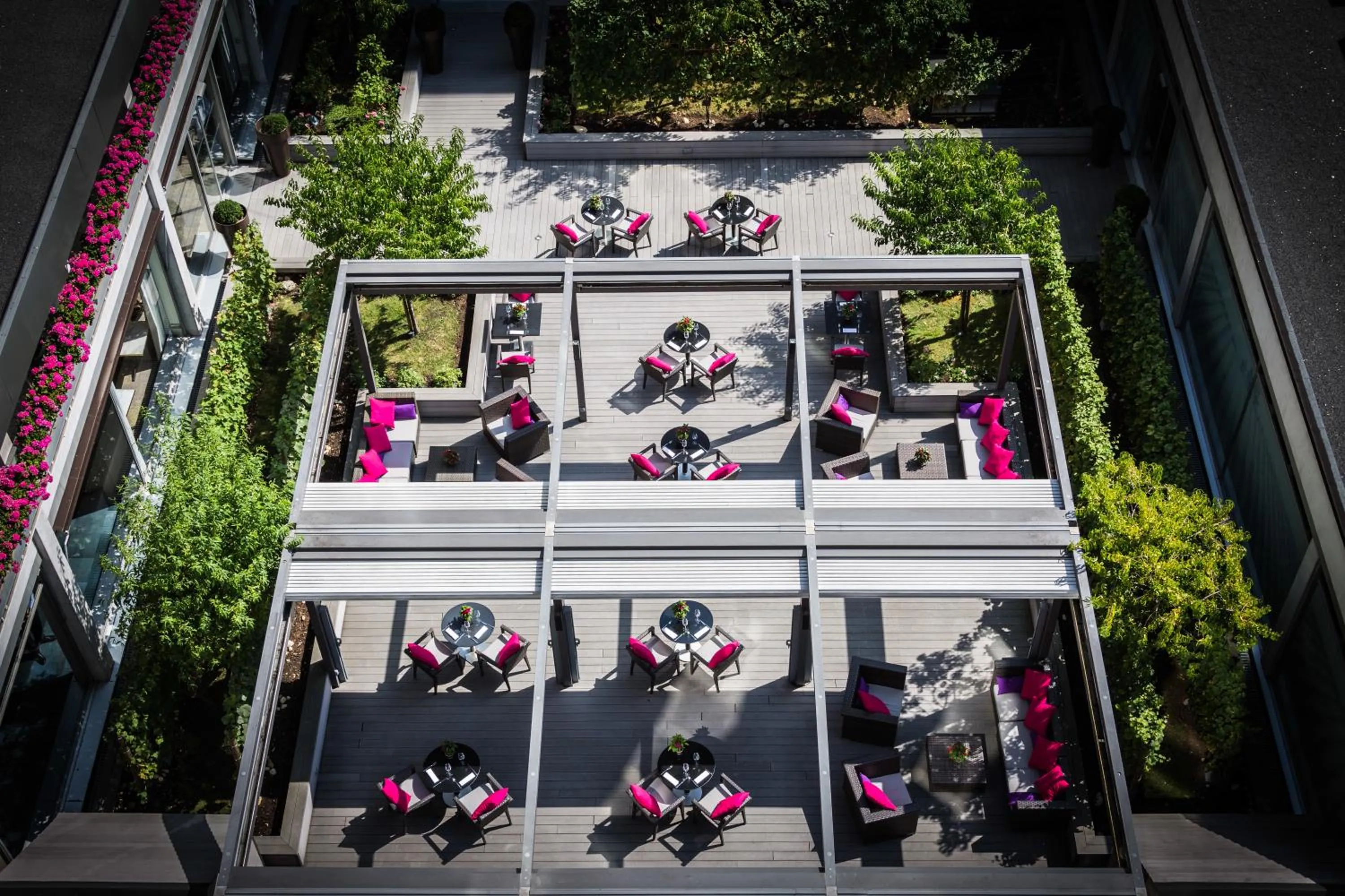 Garden in Sofitel Strasbourg Grande Ile