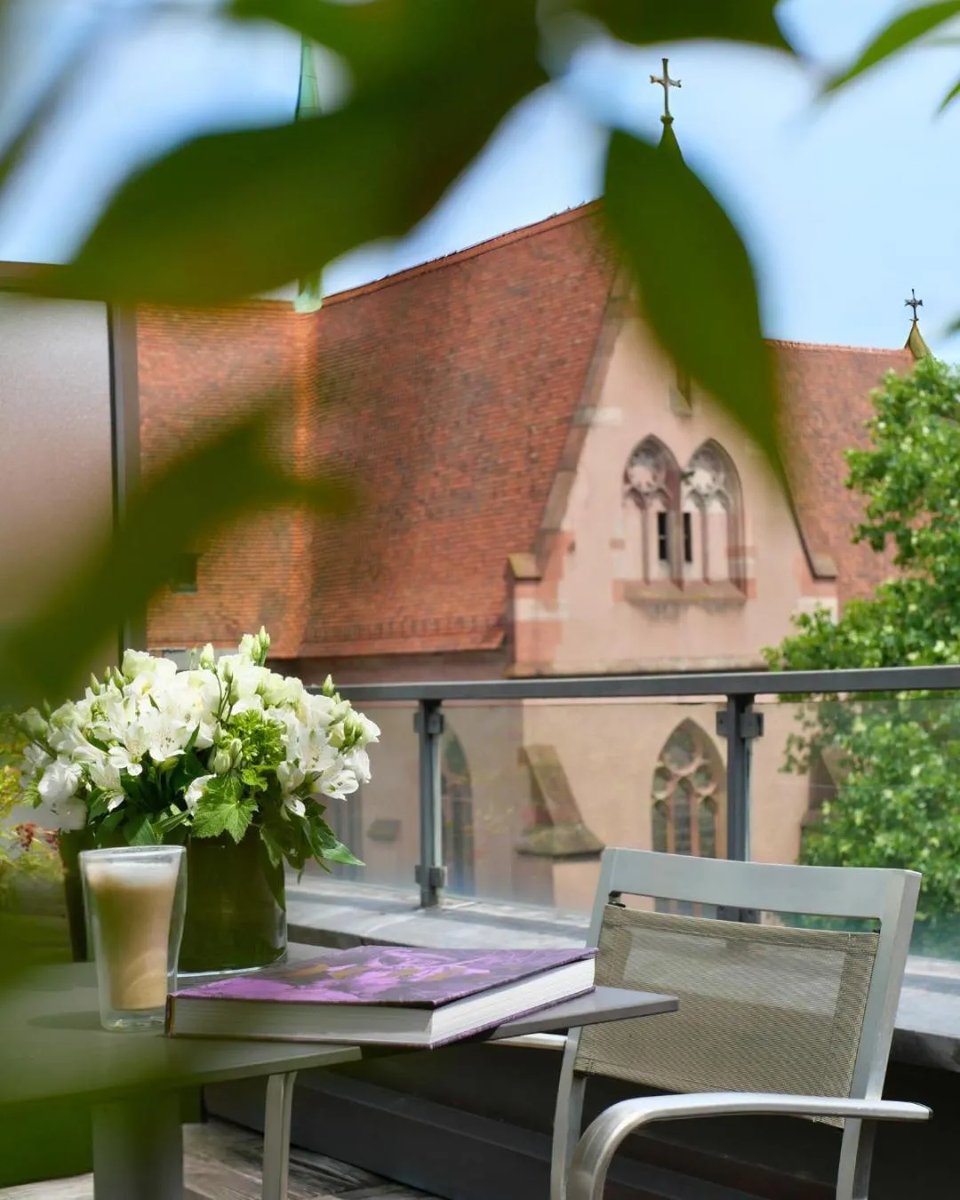 Patio in Sofitel Strasbourg Grande Ile