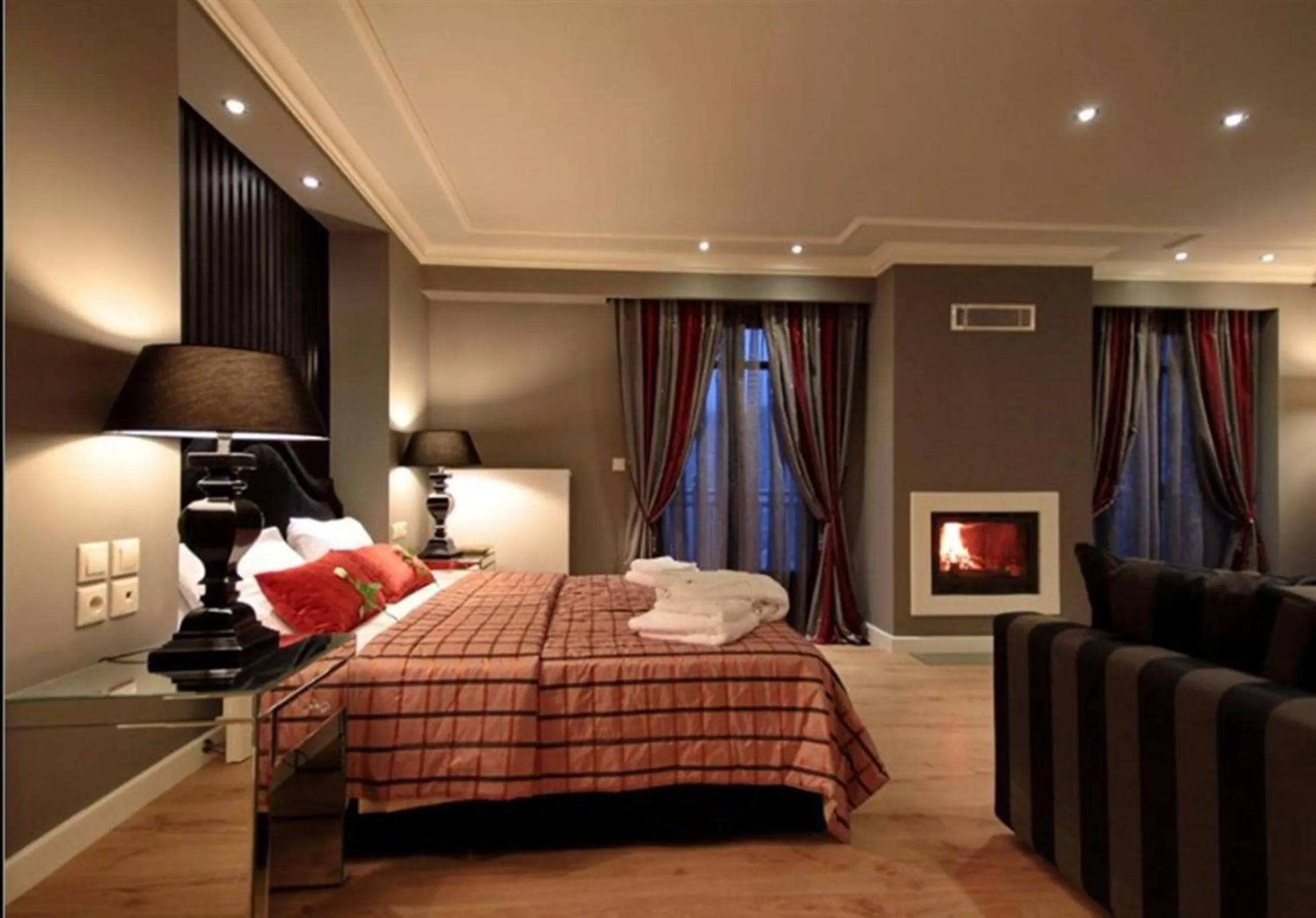 Bed in Nerida Boutique Hotel