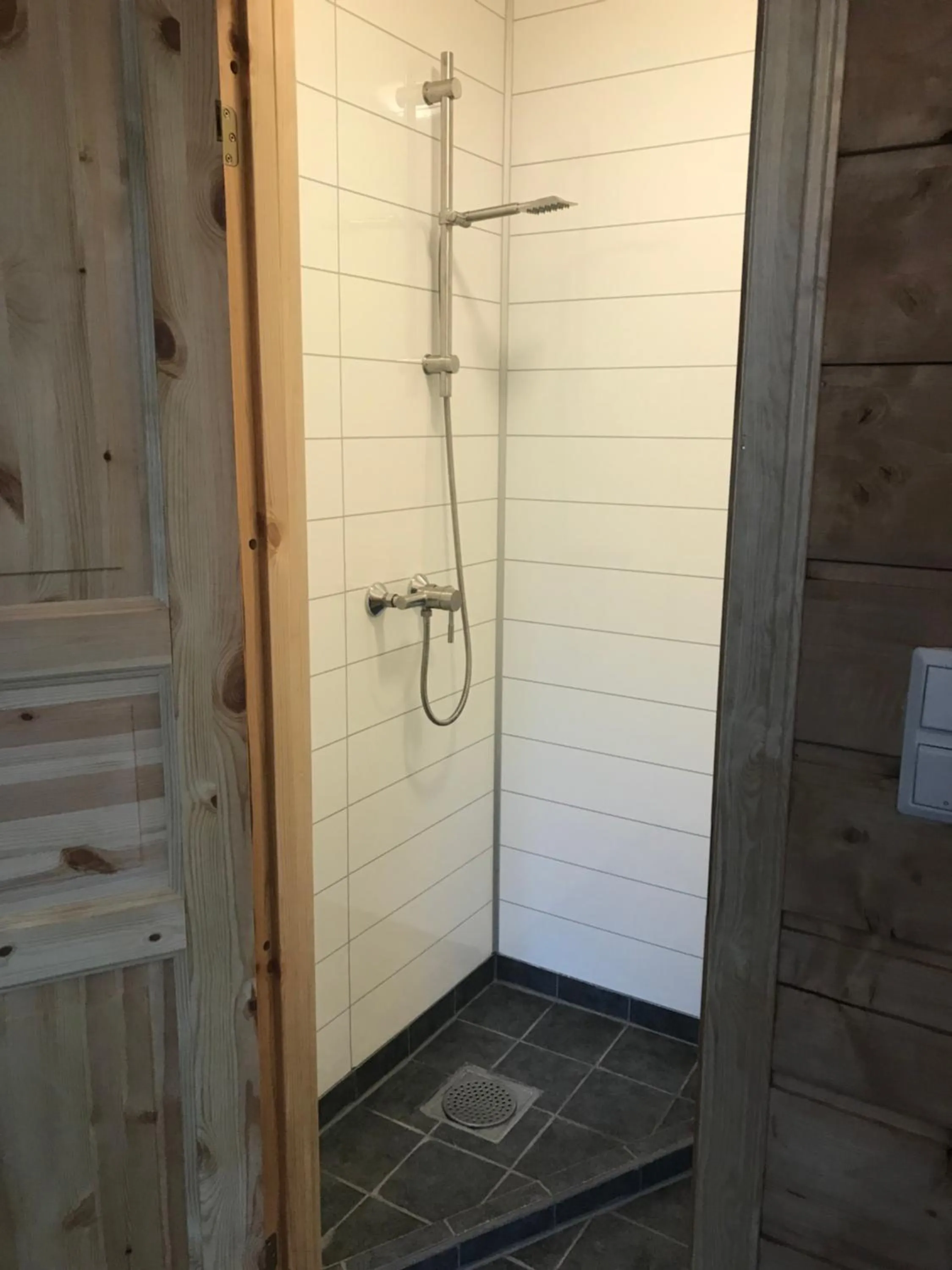 Shower in Eidfjord Gjestgiveri