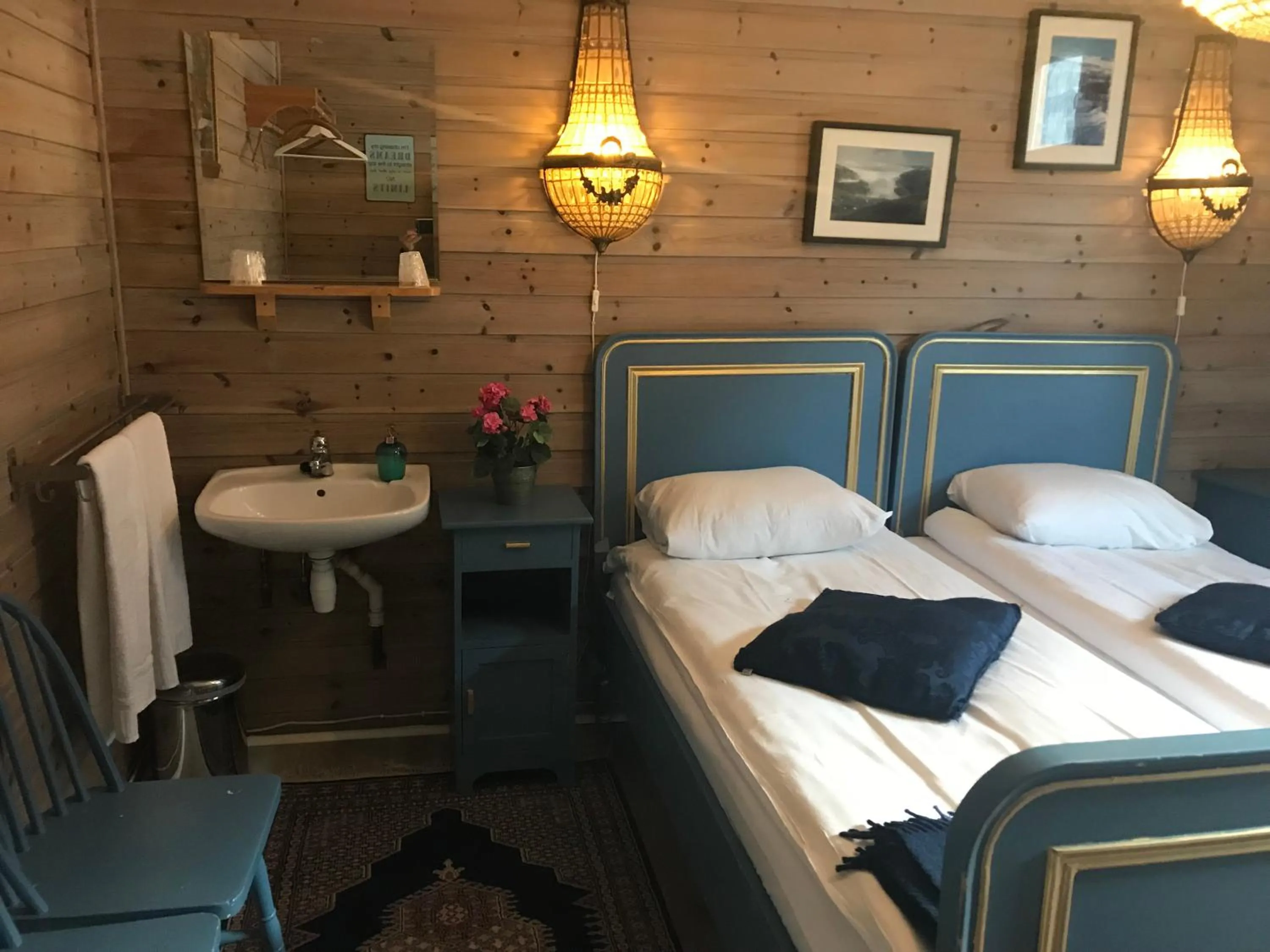 Bed in Eidfjord Gjestgiveri