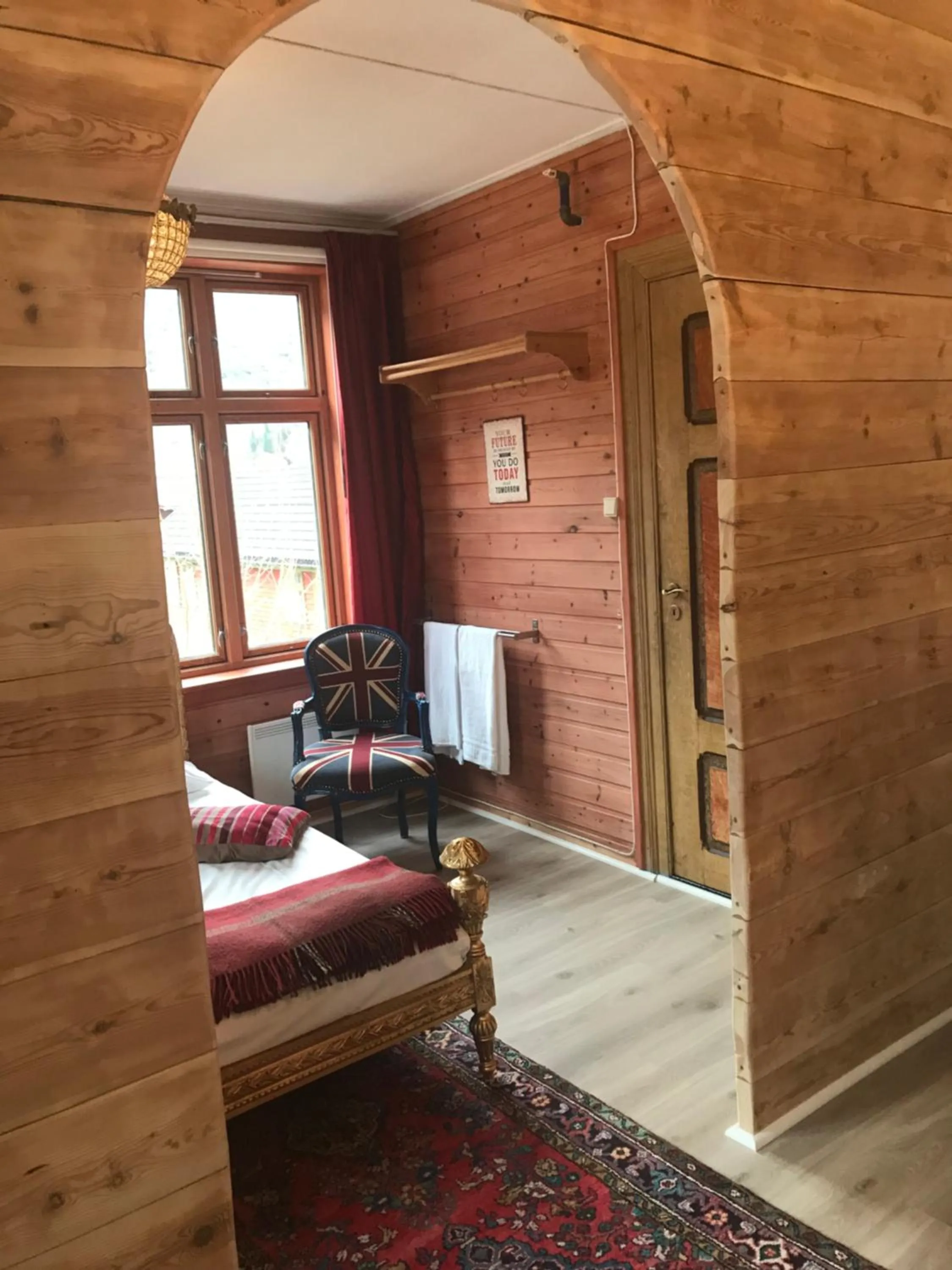 Bed in Eidfjord Gjestgiveri