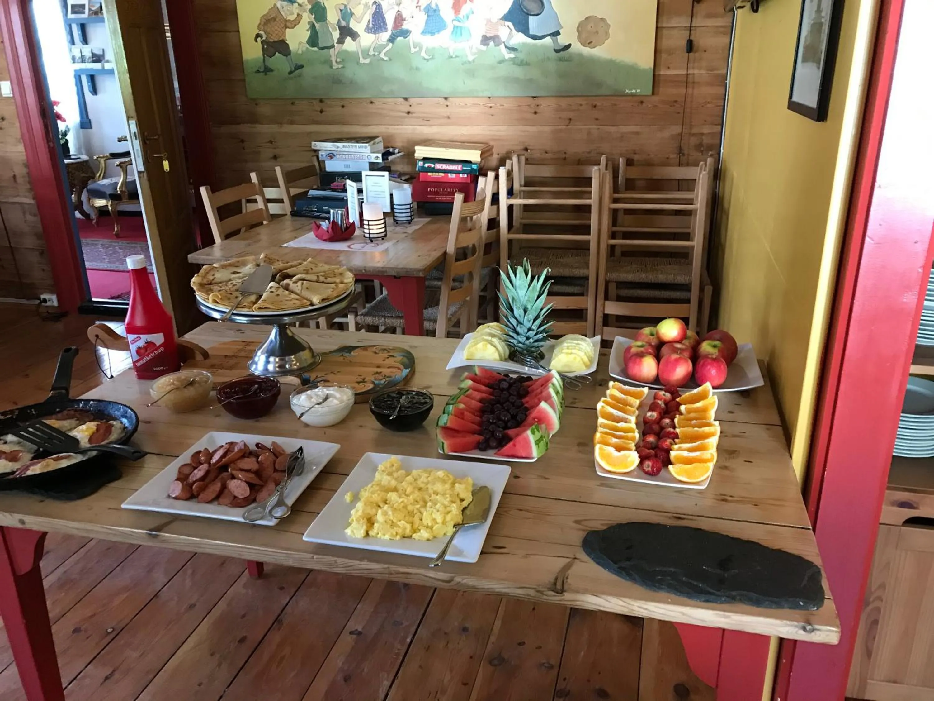 Food and drinks in Eidfjord Gjestgiveri