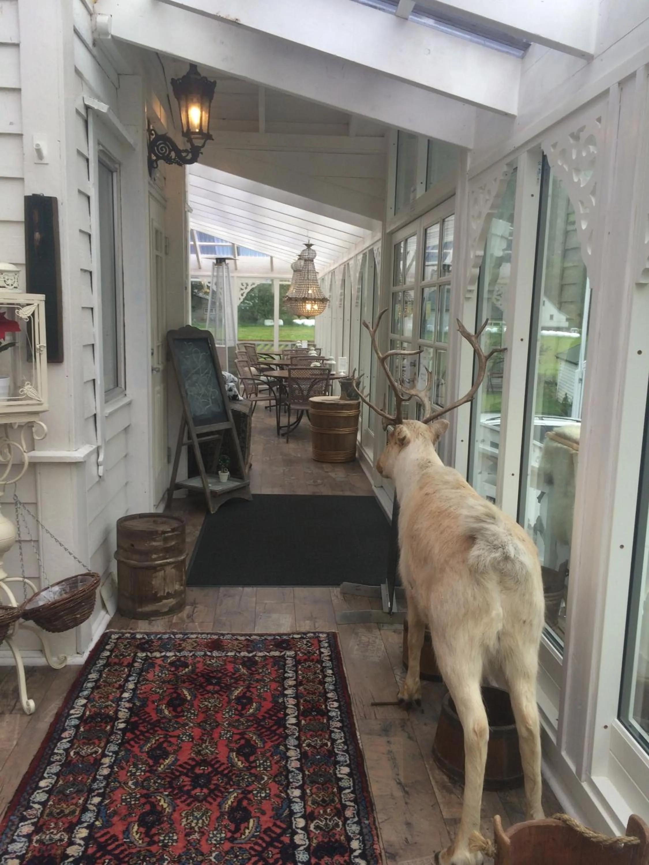 Decorative detail in Eidfjord Gjestgiveri