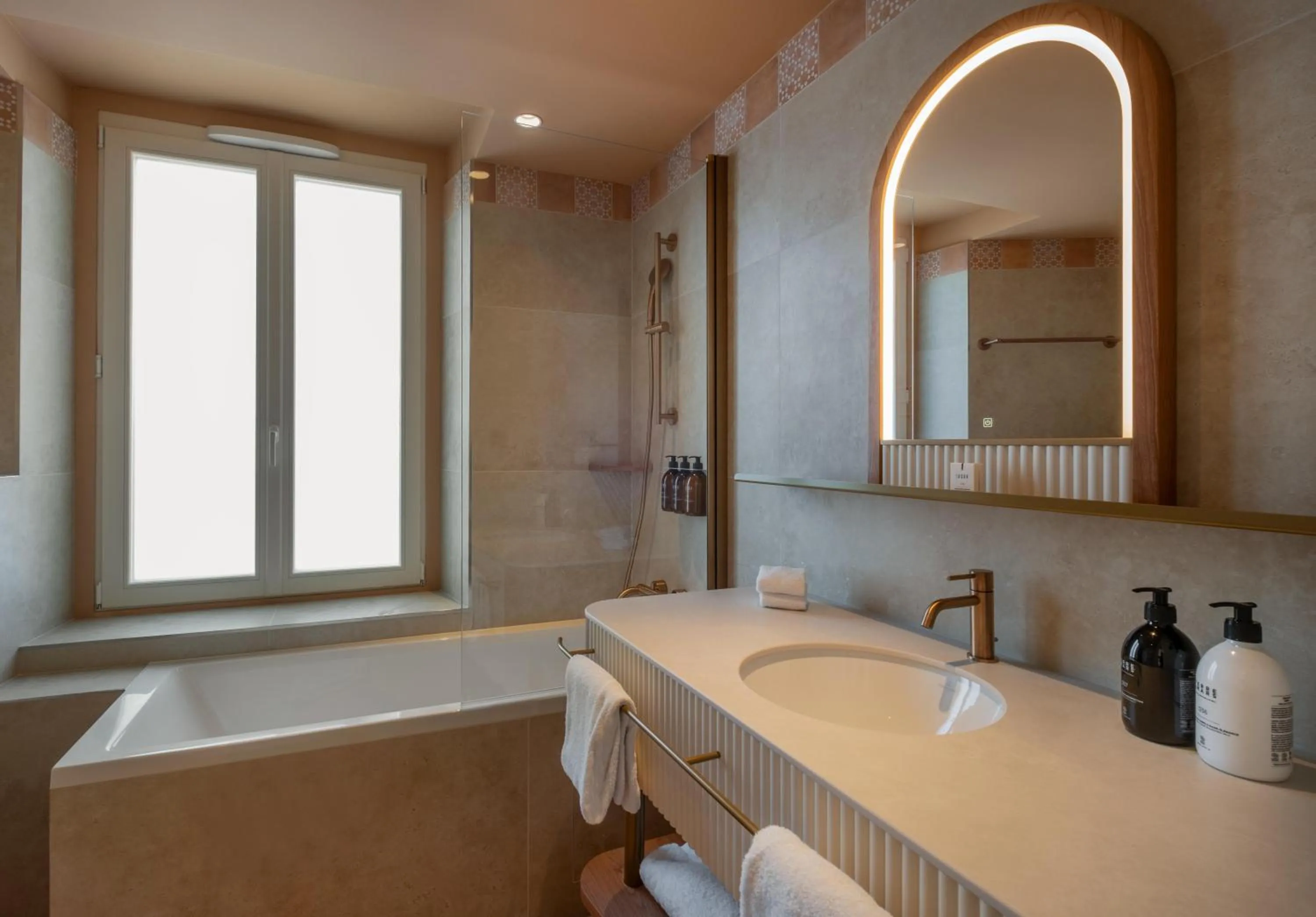 Bathroom in Hôtel Le Soleia by Inwood Hotels