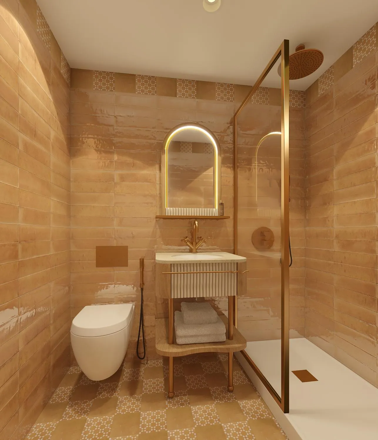 Shower in La Malmaison Nice Boutique Hôtel