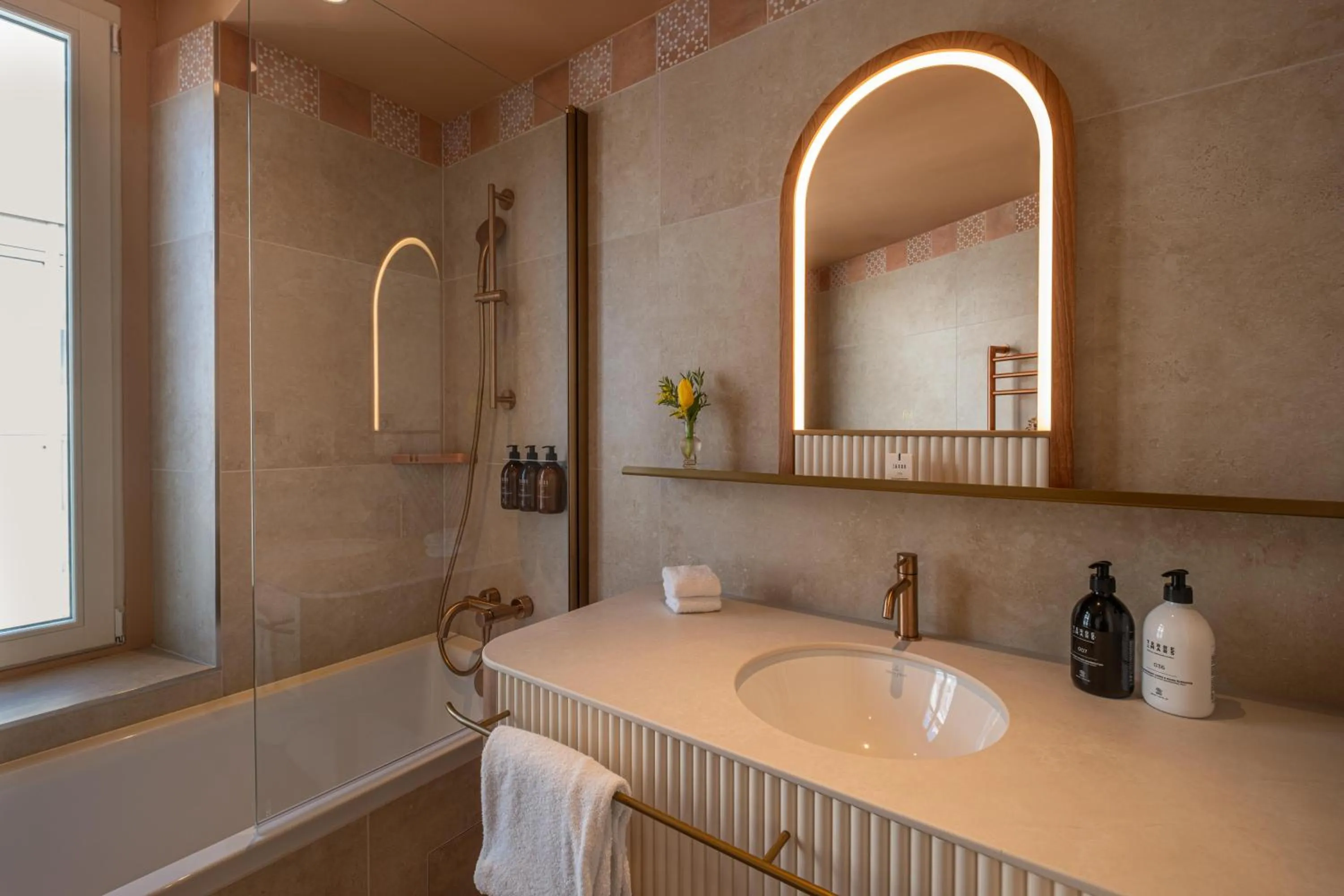 Bathroom in Hôtel Le Soleia by Inwood Hotels