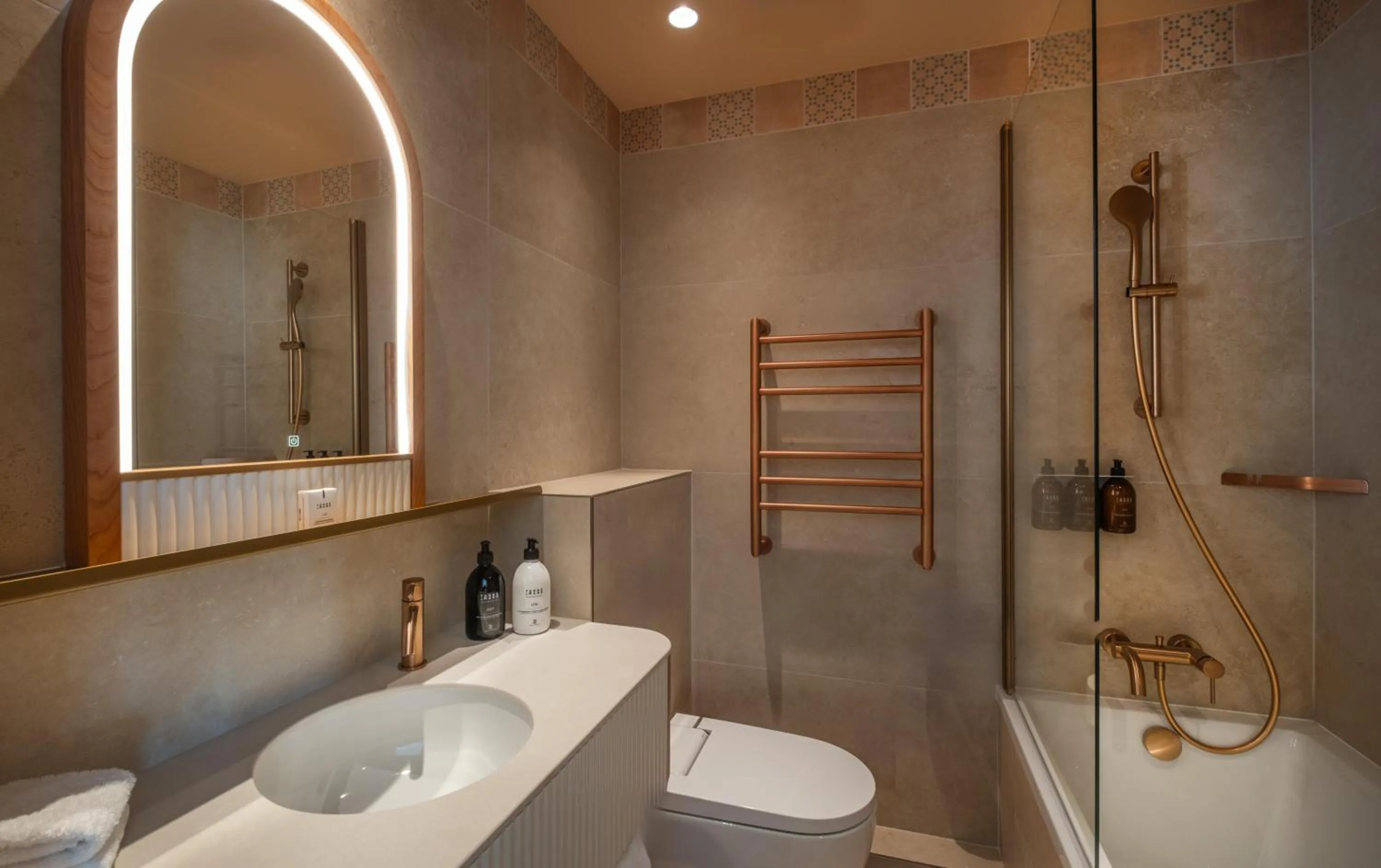 Bathroom in Hôtel Le Soleia by Inwood Hotels