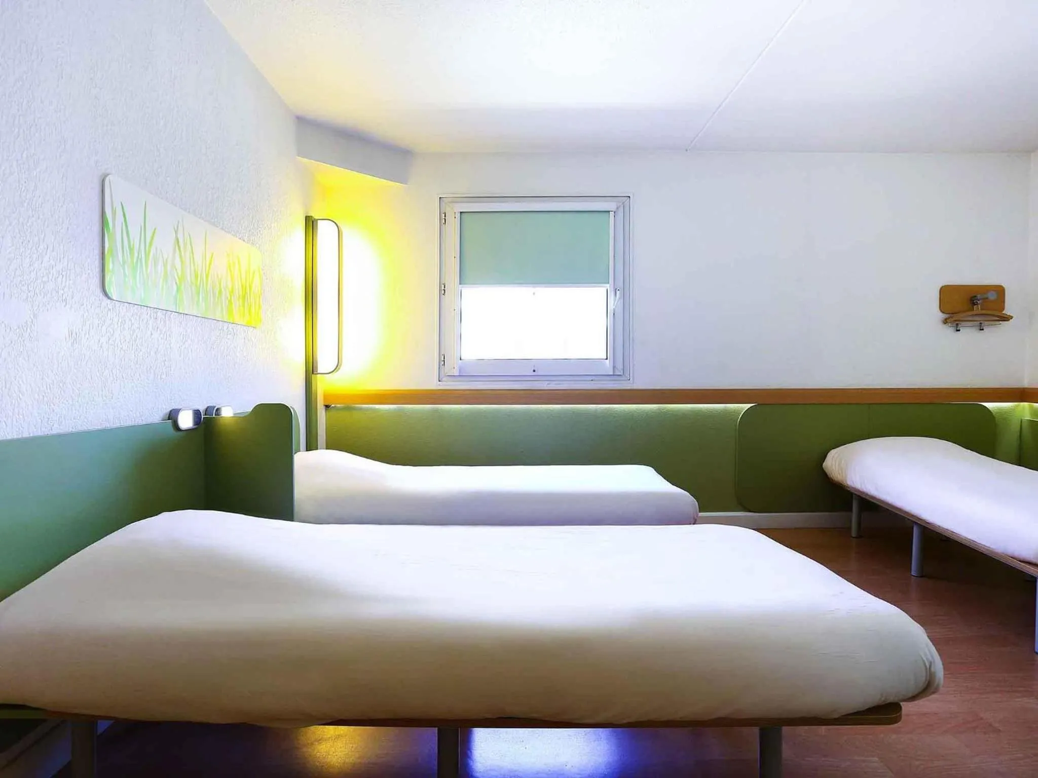 Bedroom, Bed in Ibis Budget Toulon Centre