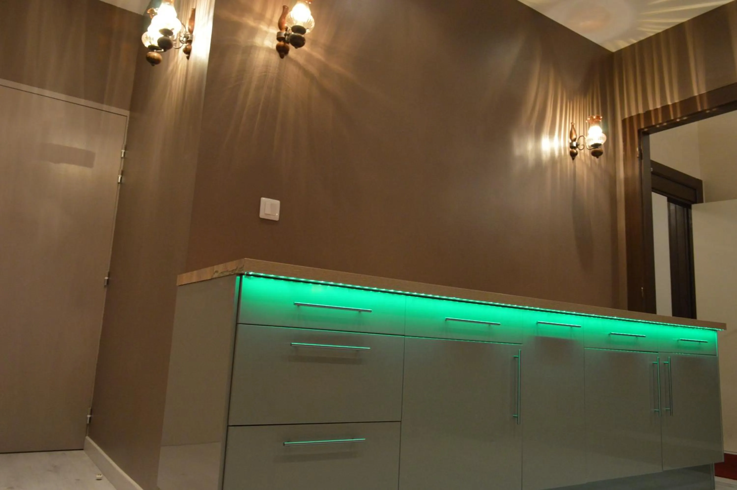 Decorative detail in Hôtel Timgad