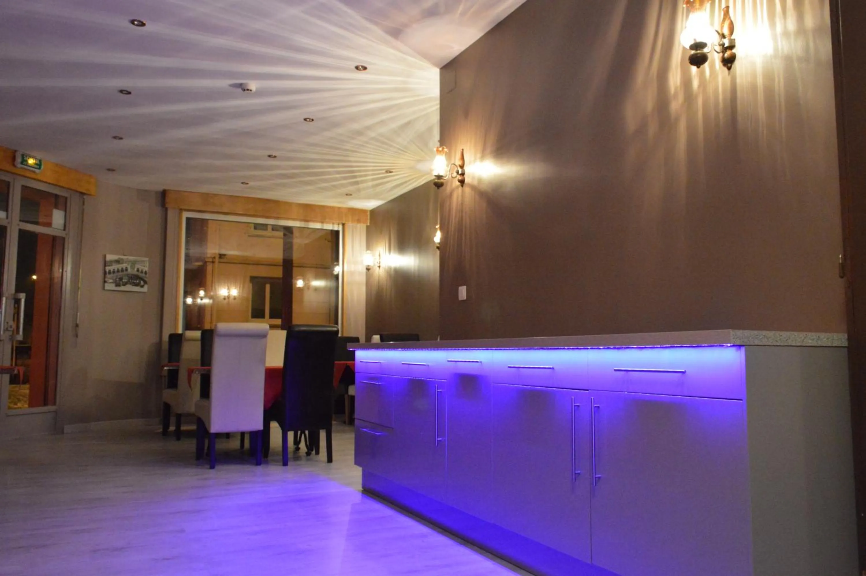 Decorative detail in Hôtel Timgad