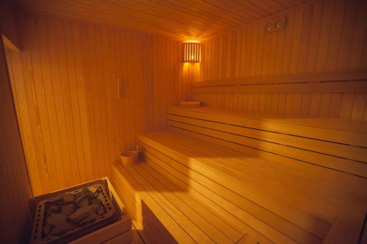 Sauna in Lidya Hotel