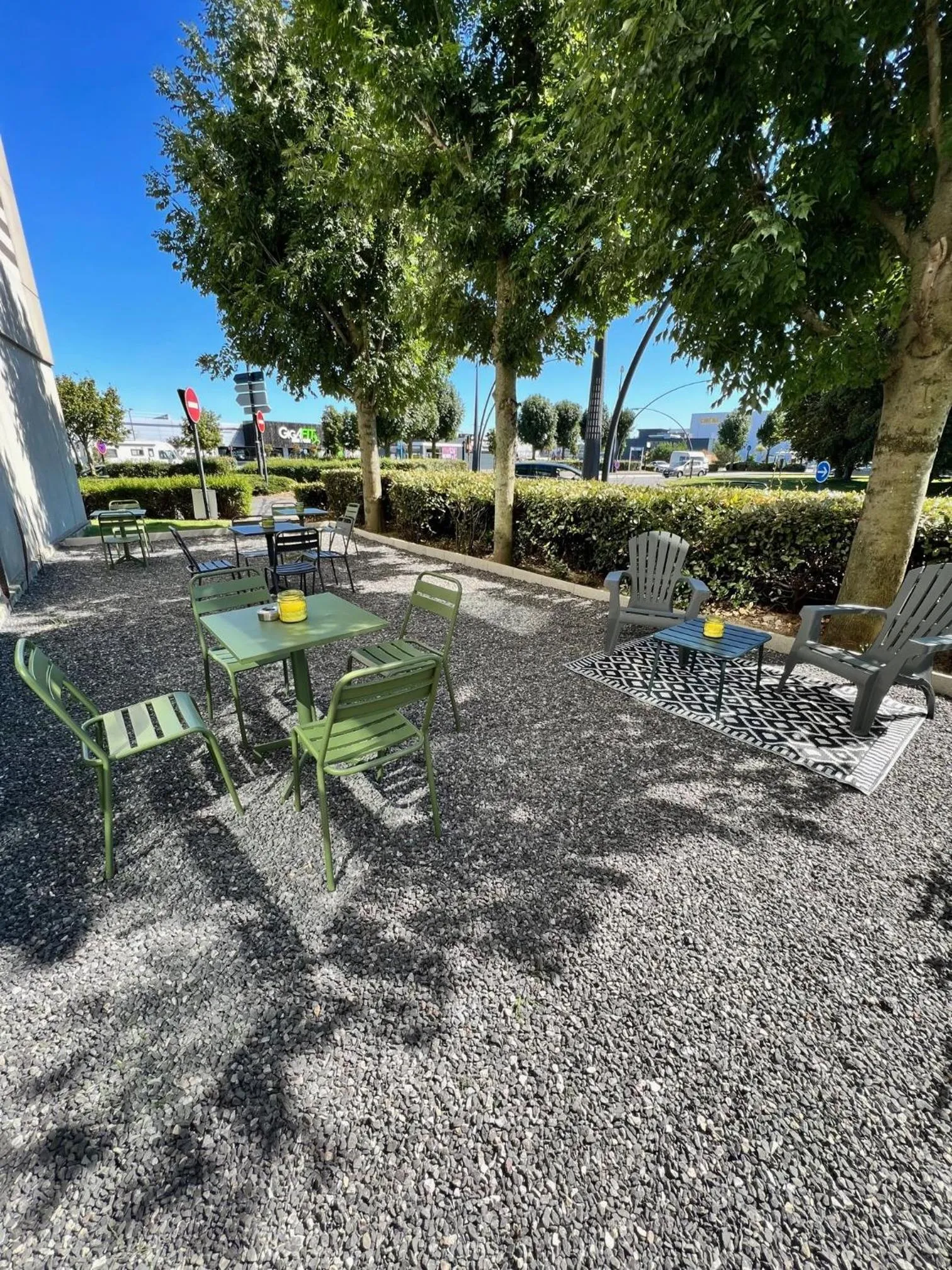 Balcony/Terrace in B&B HOTEL Calais Terminal Cité Europe 4 étoiles