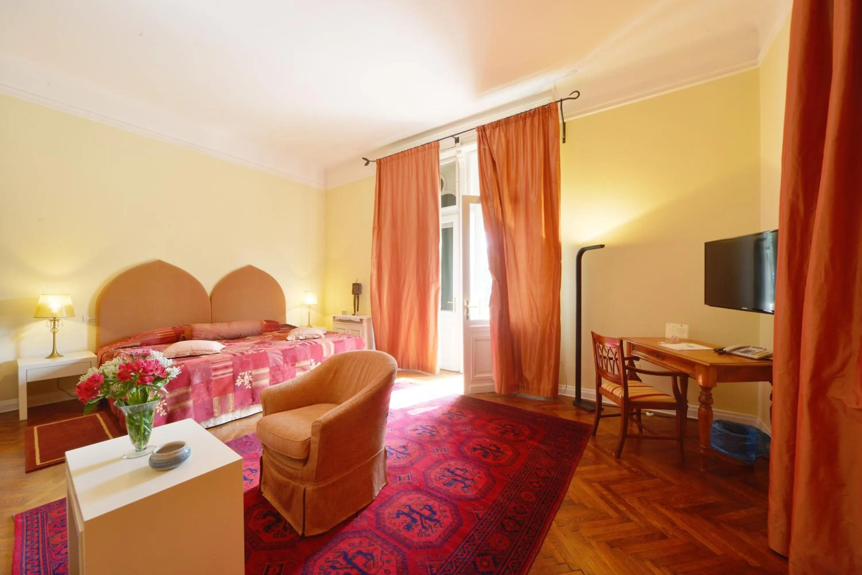 Bedroom, Bed in Hotel Villa Astra