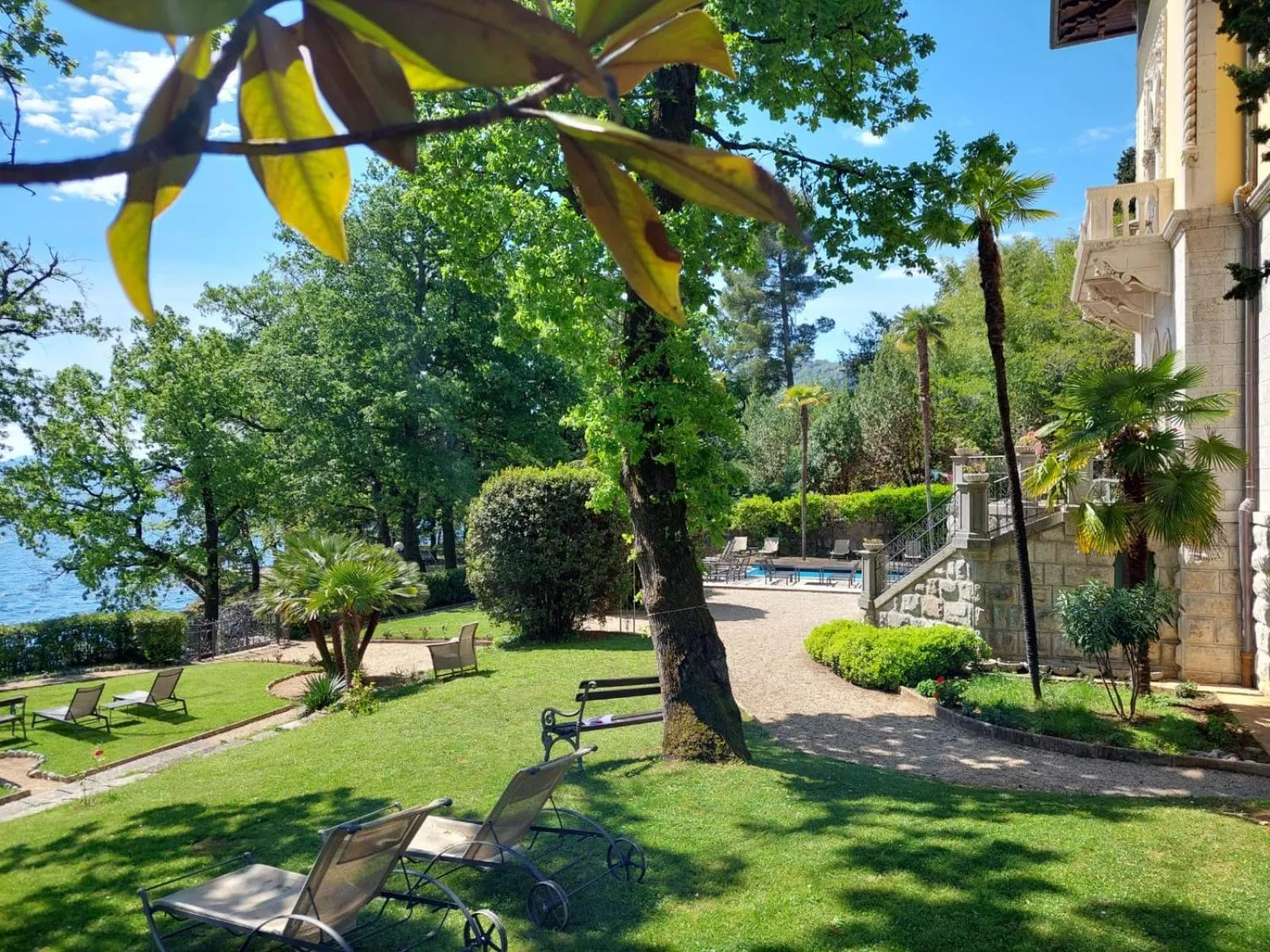 Natural landscape in Hotel Villa Astra