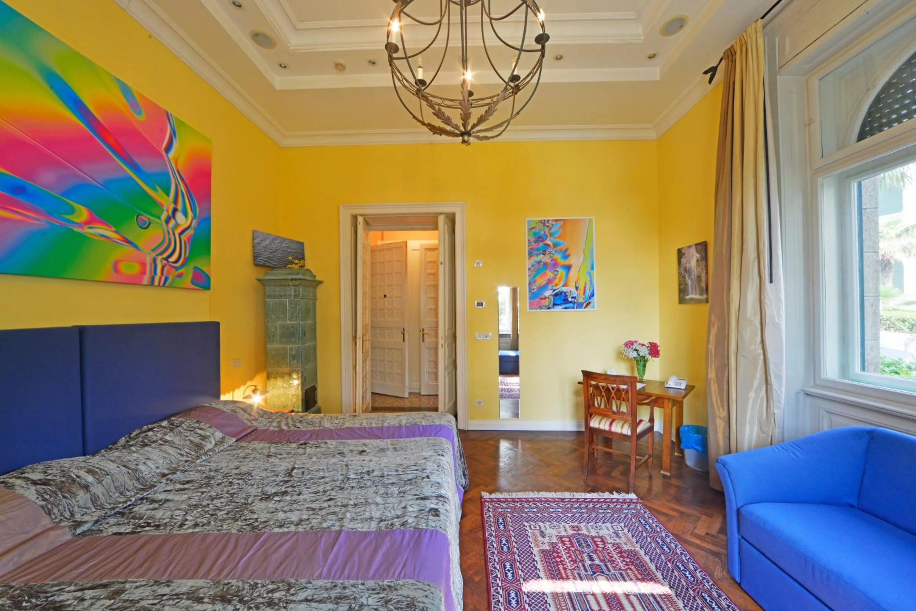 Bedroom, Bed in Hotel Villa Astra