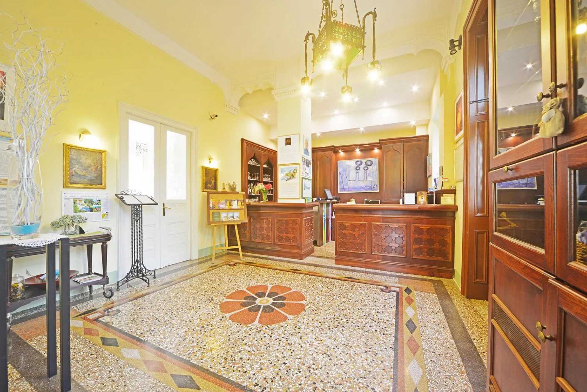Lobby or reception in Hotel Villa Astra