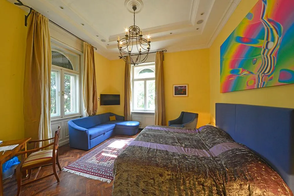 Bedroom, Bed in Hotel Villa Astra