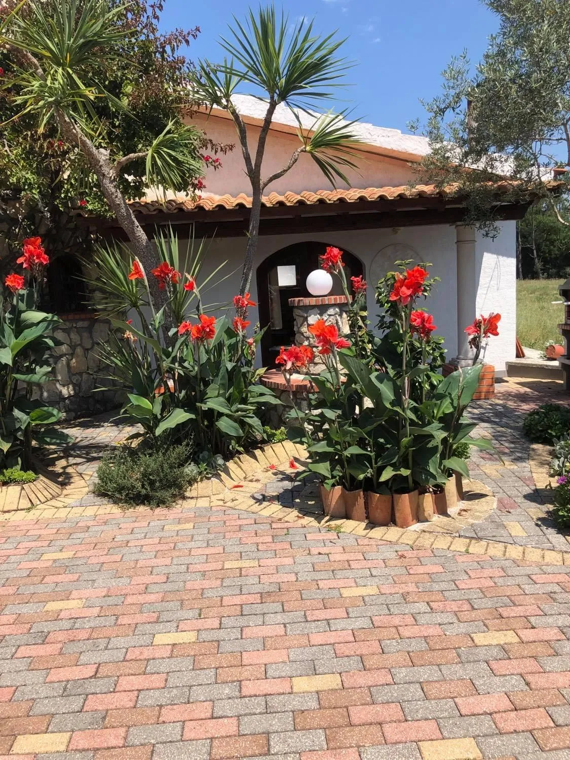 Garden view in Quinta Forum