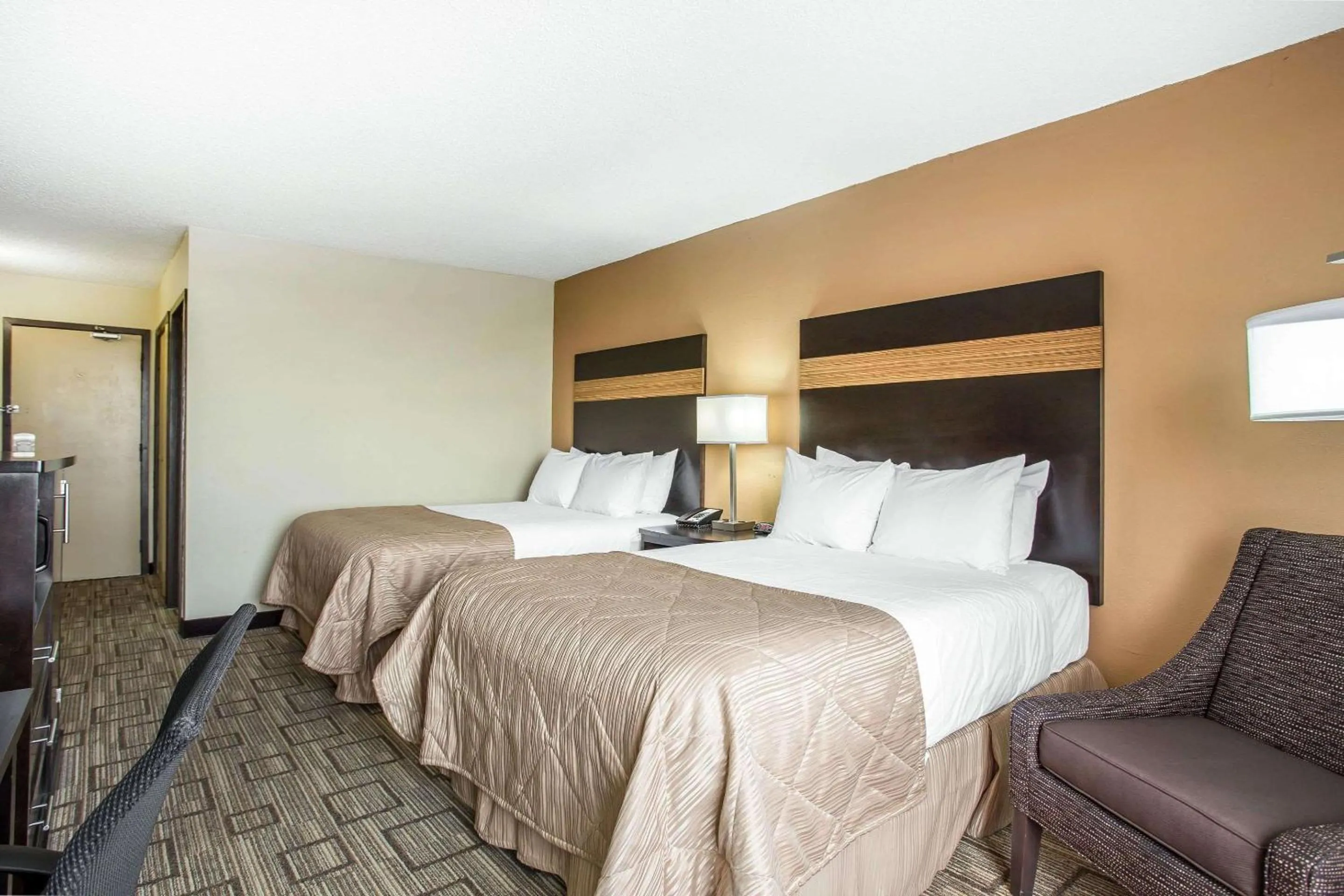 Photo of the whole room, Bed in Clarion Hotel Fort Mill Near Amusement Park