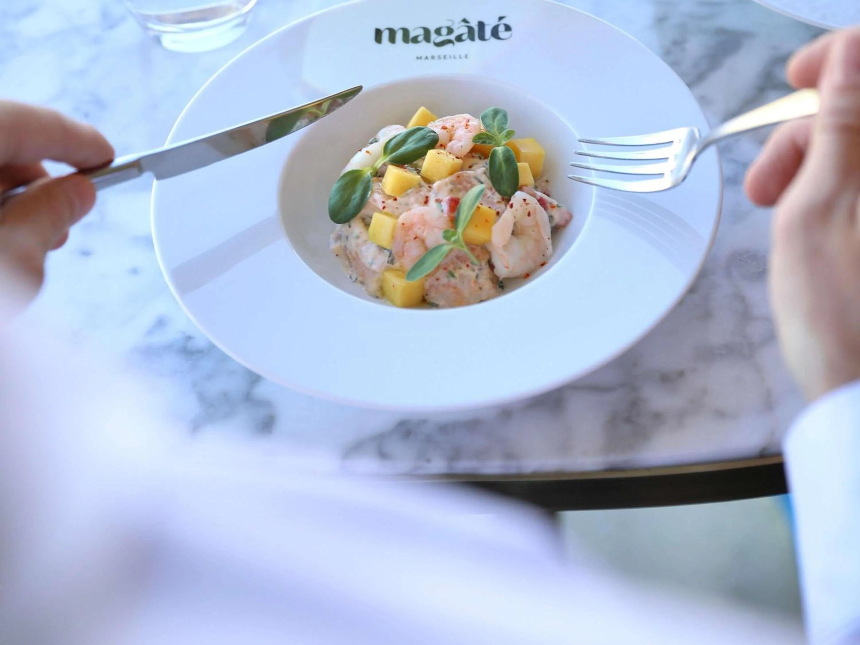 Restaurant/places to eat in Novotel Marseille Vieux Port