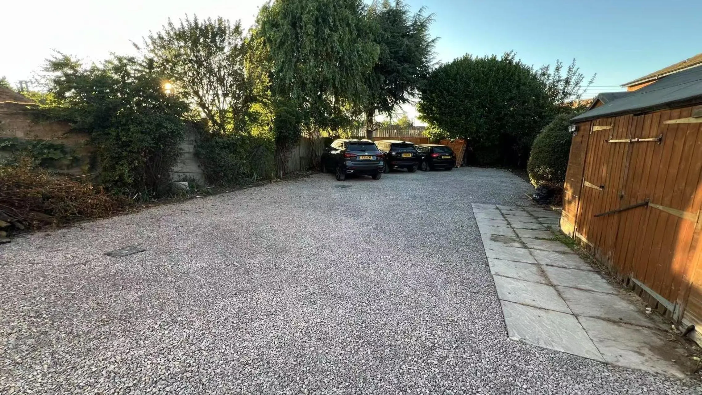 Parking in The Apple House