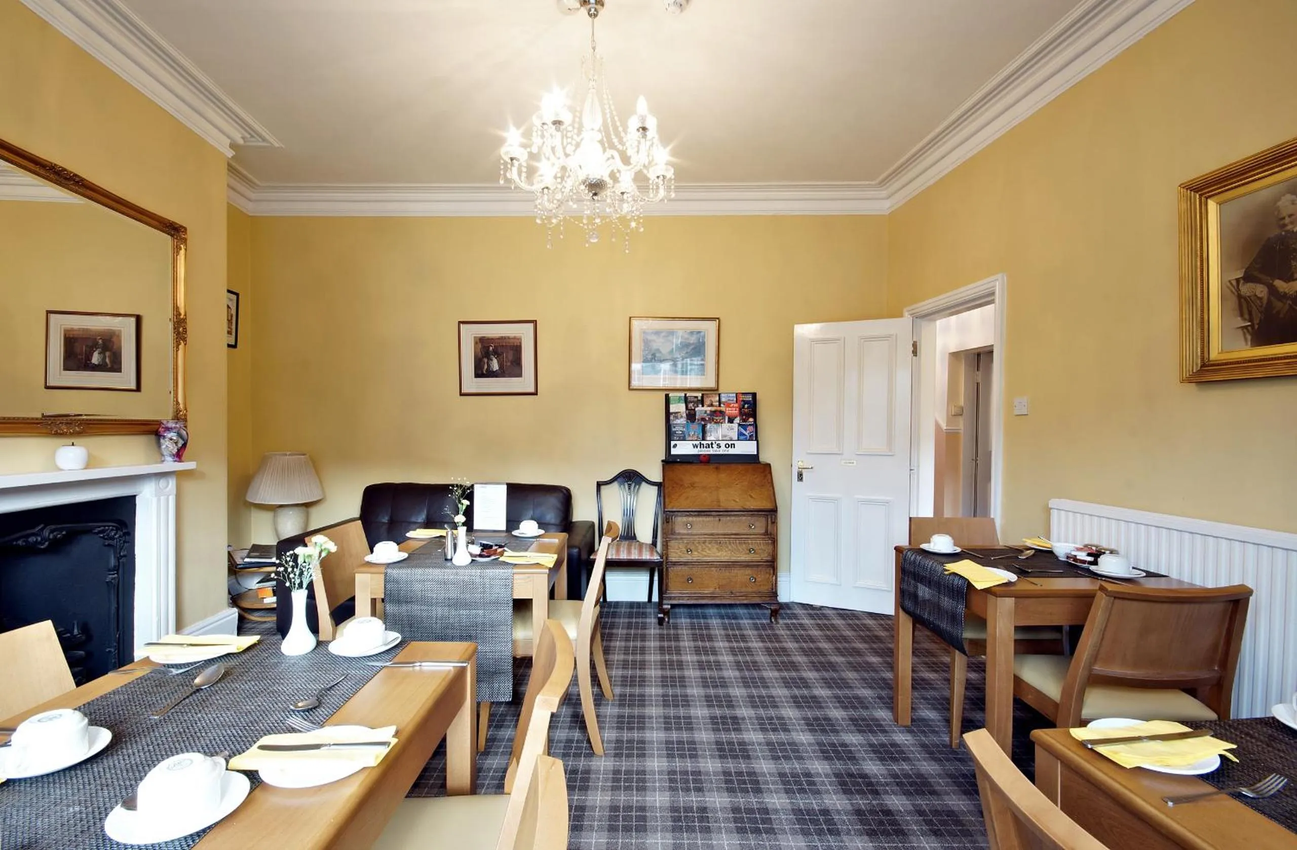 Living room in The Apple House