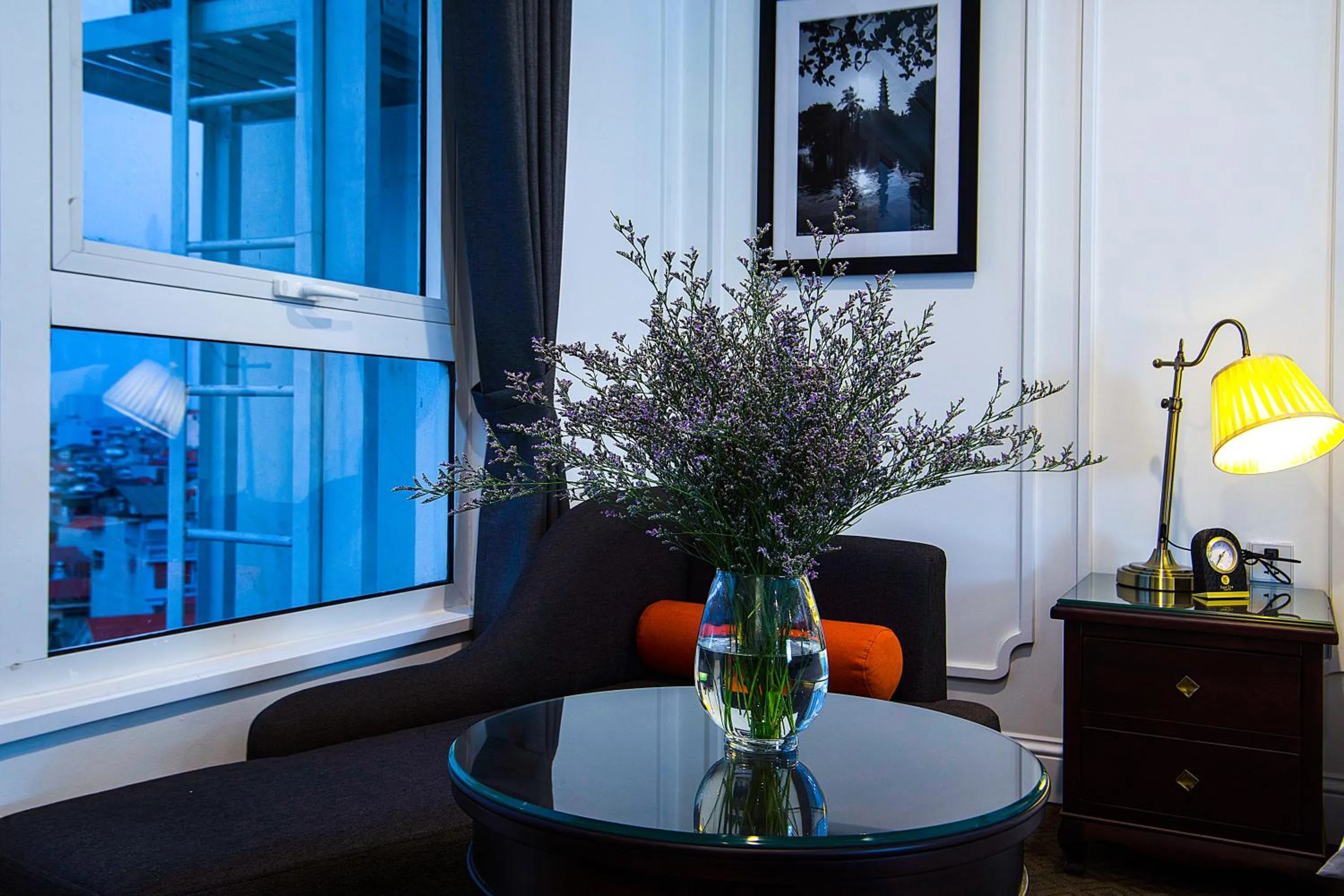 Seating area in New Era Hotel & Villa