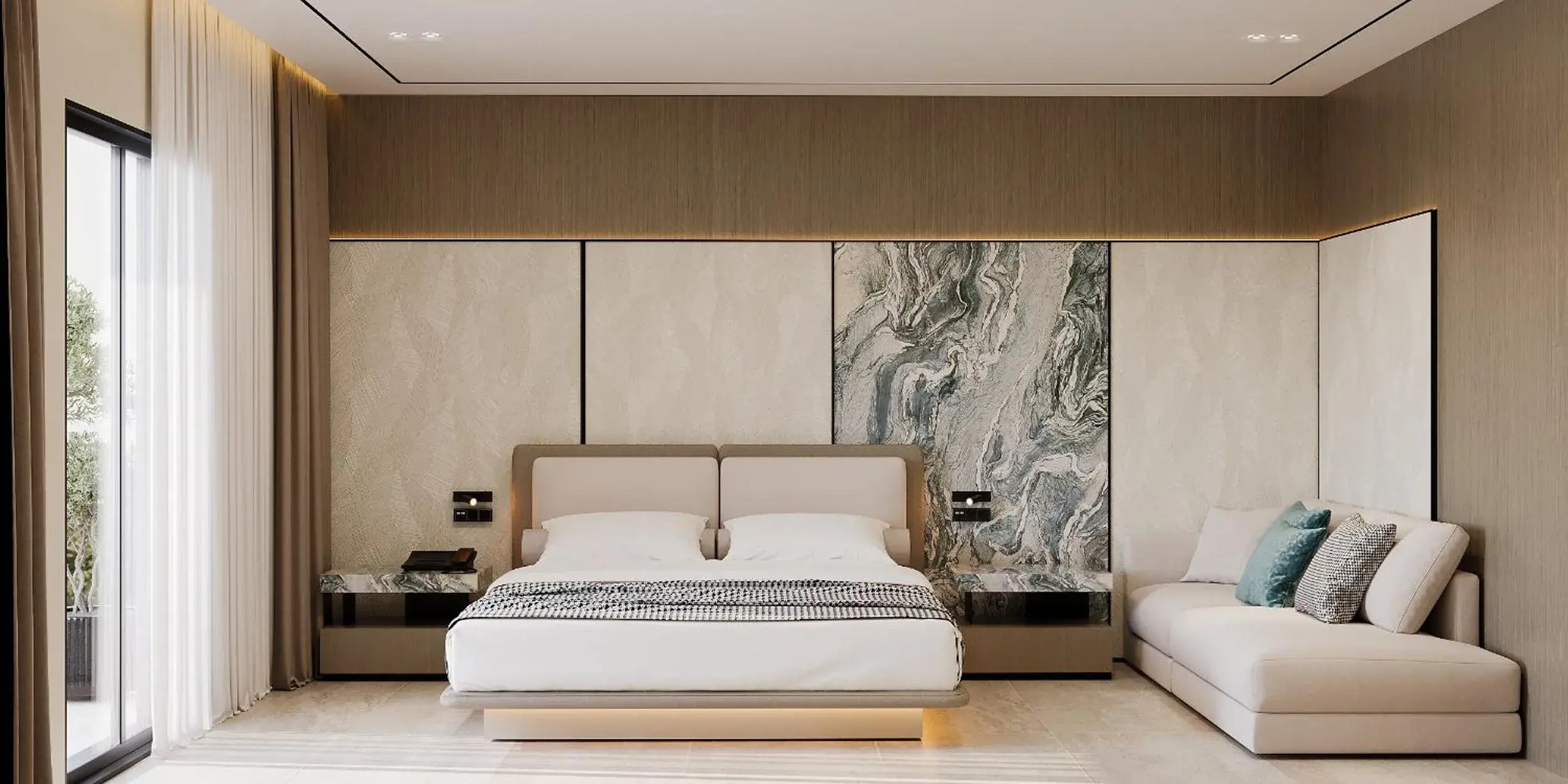 Deluxe Double Room with Sea View in Hotel Jaroal Deluxe Double Room with Sea View in Hotel Jaroal