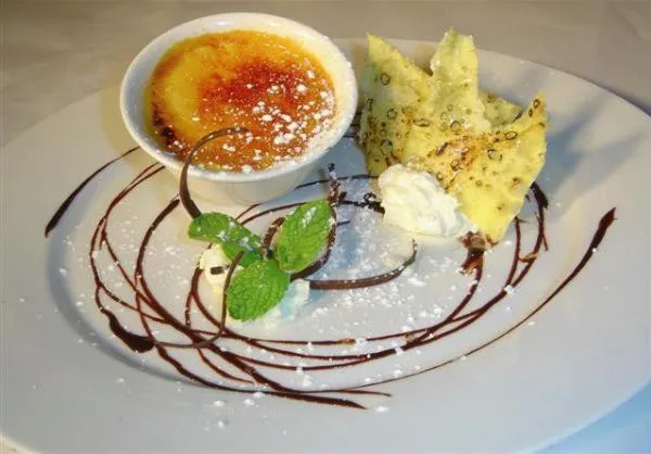 Food close-up in Pizzeria Restaurant Wieser