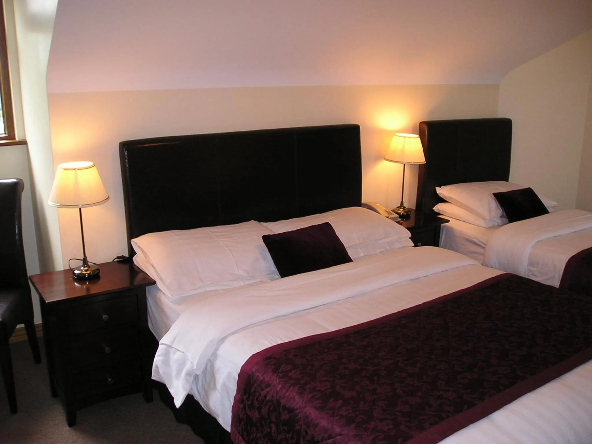 Bed in Mountain View Guesthouse