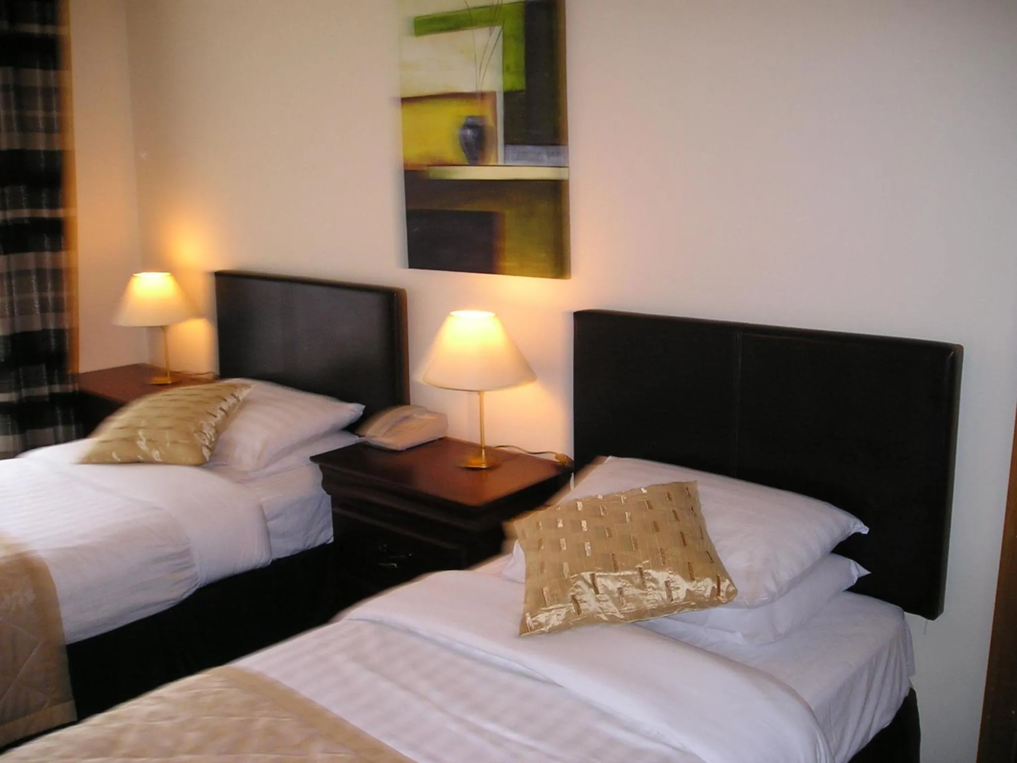 Decorative detail, Bed in Mountain View Guesthouse