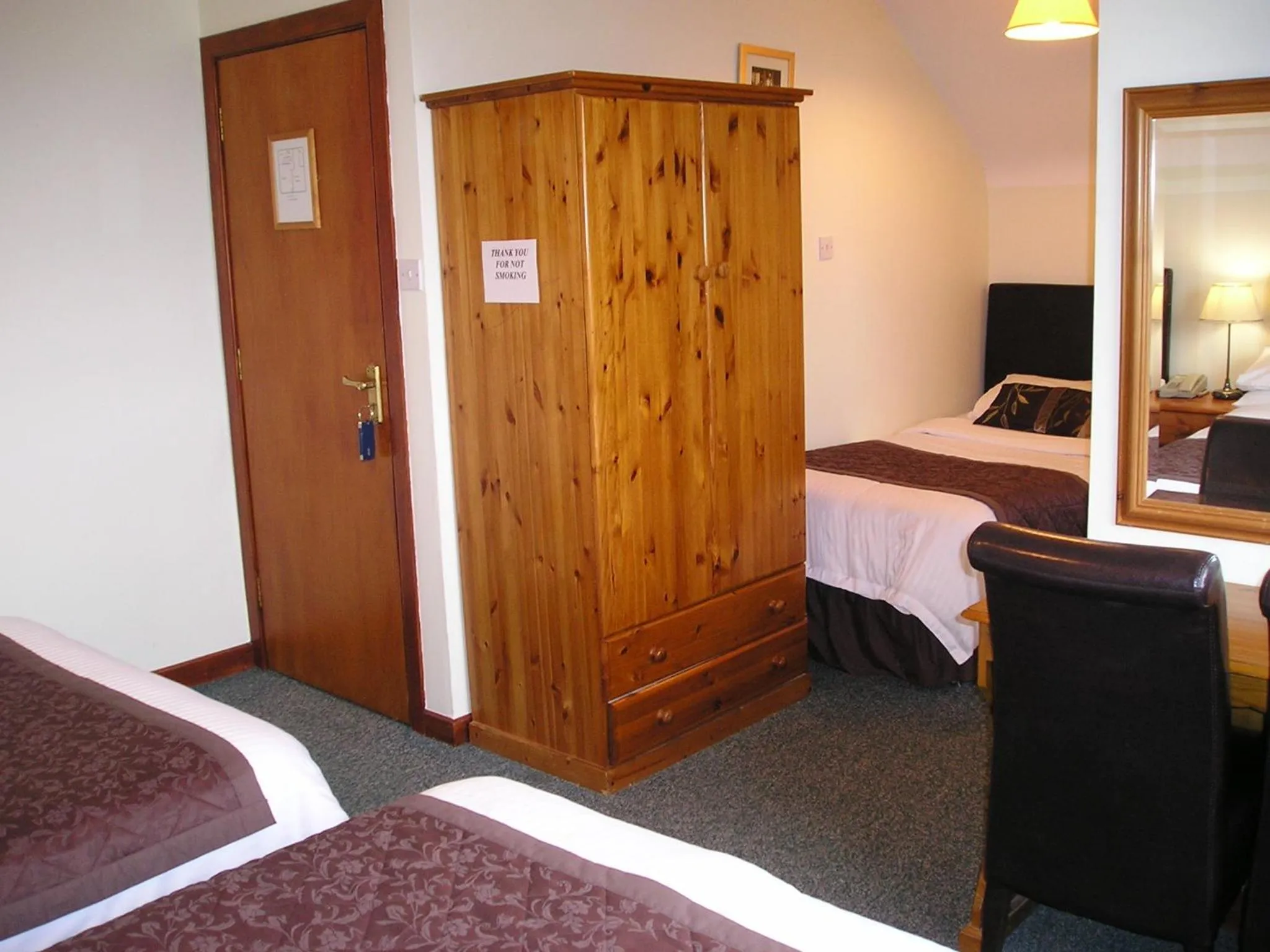 Decorative detail, Bed in Mountain View Guesthouse