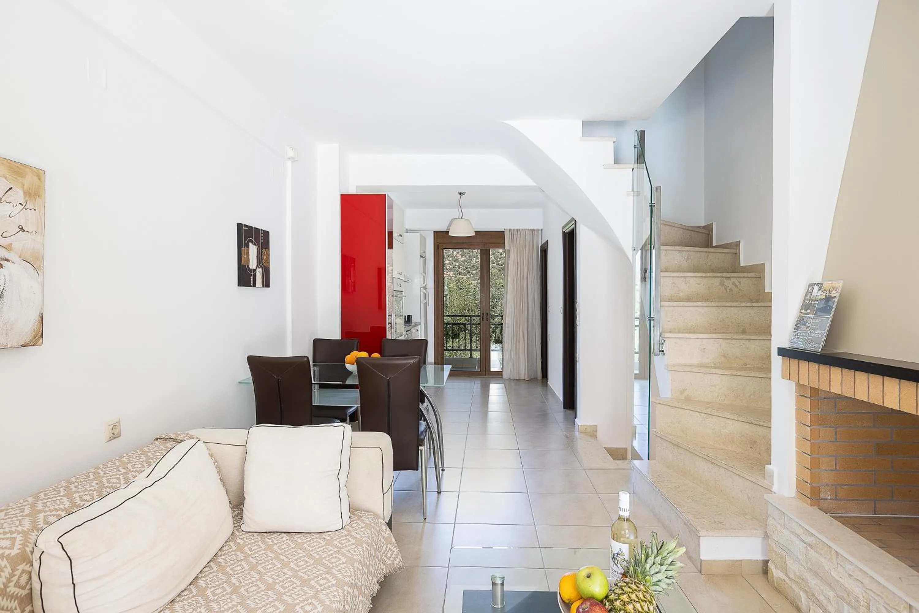 Living room in Pantheon Villas & Suites