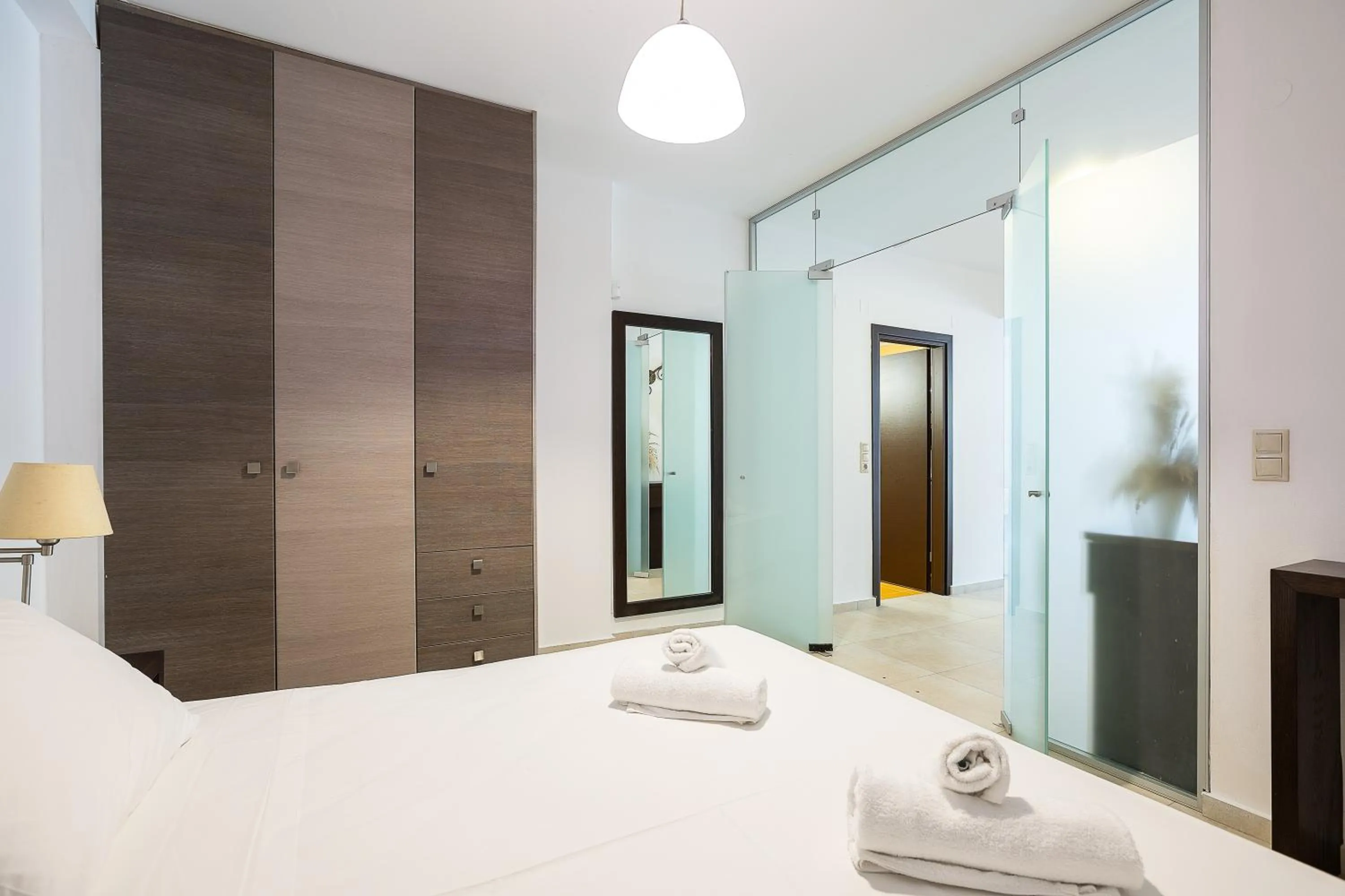 Bedroom, Bed in Pantheon Villas & Suites