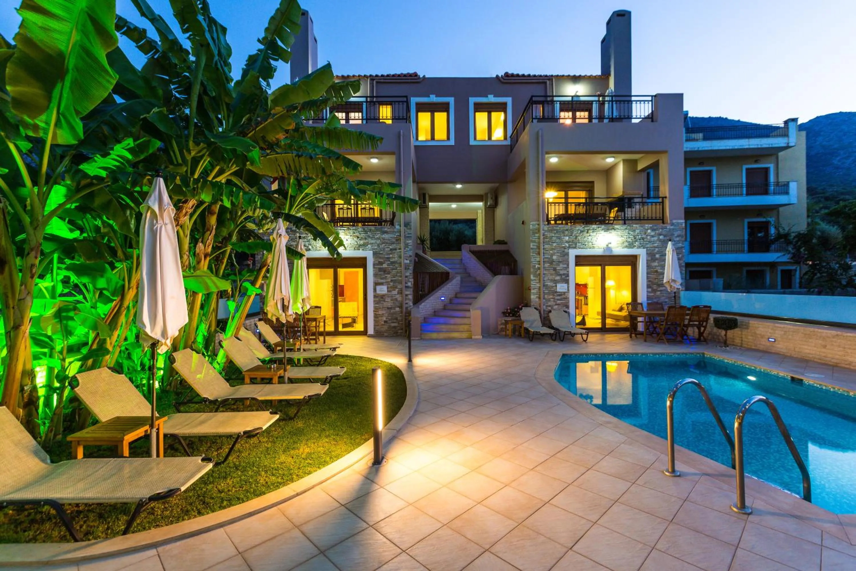 Property building in Pantheon Villas & Suites