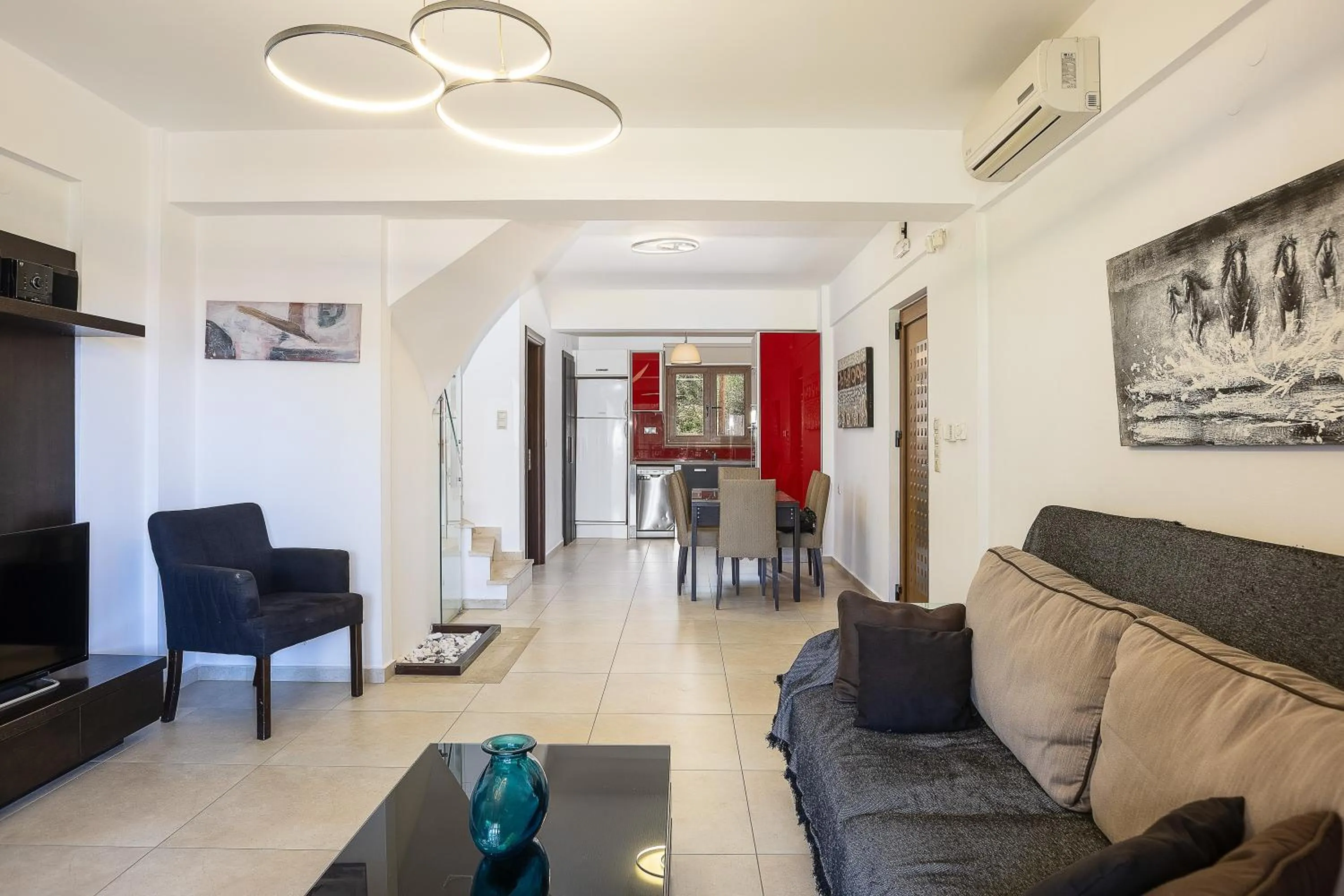Living room in Pantheon Villas & Suites