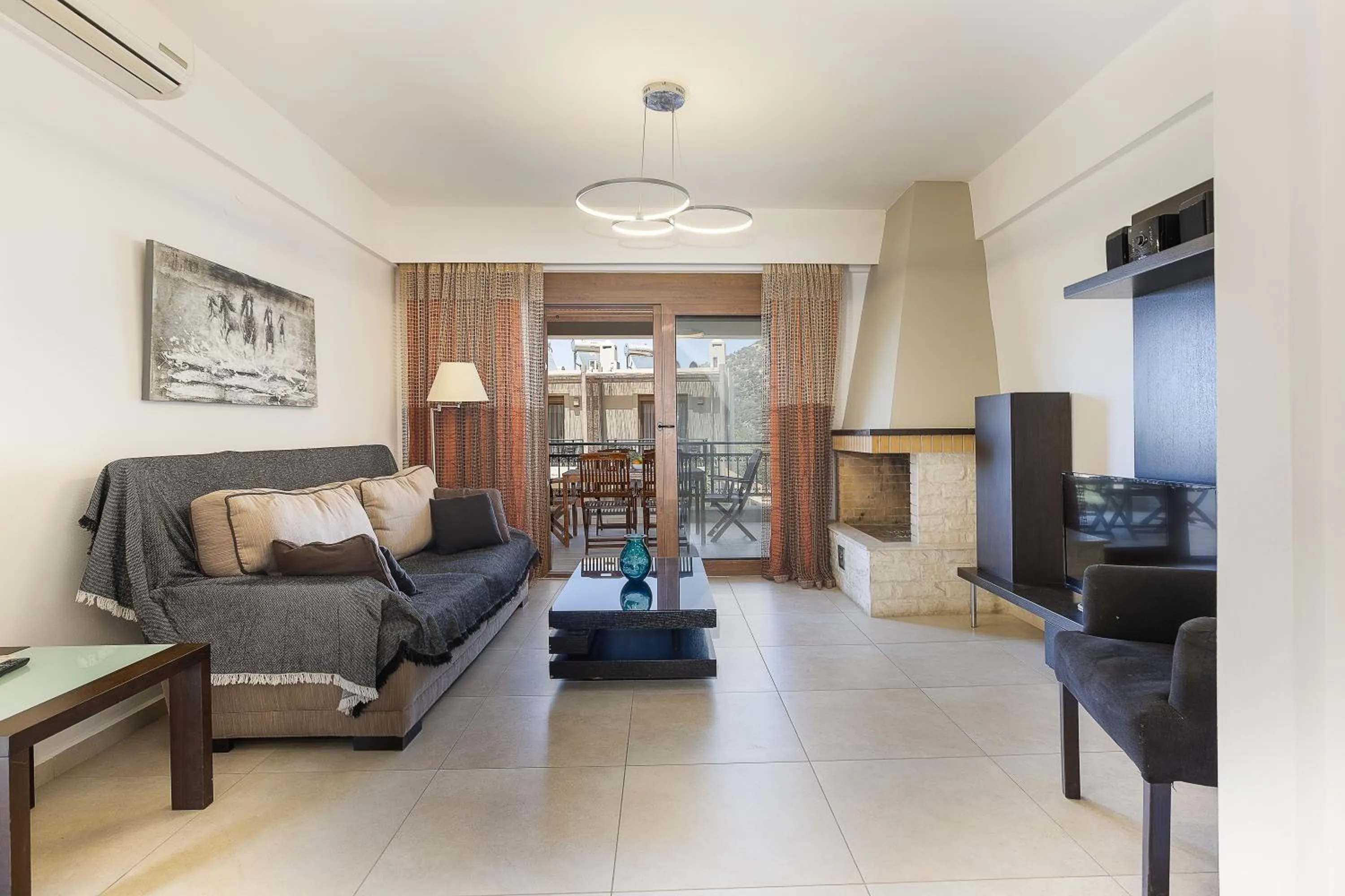 Living room in Pantheon Villas & Suites